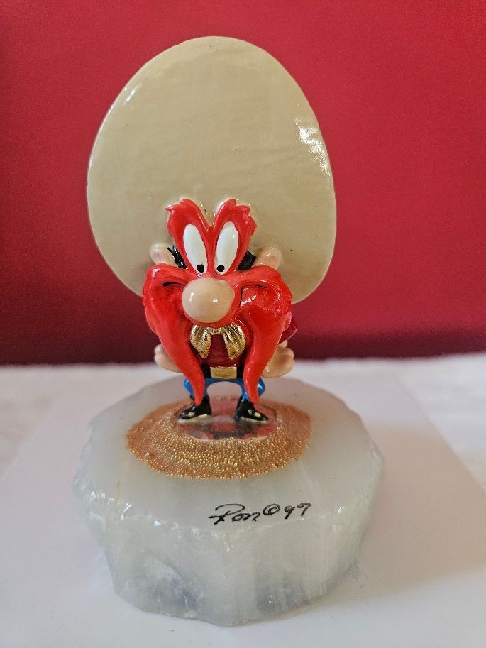 RARE VINTAGE 1997 YOSEMITE SAM LOONEY TUNES/ ARTIST PROOF / HAND SIGNED RON LEE