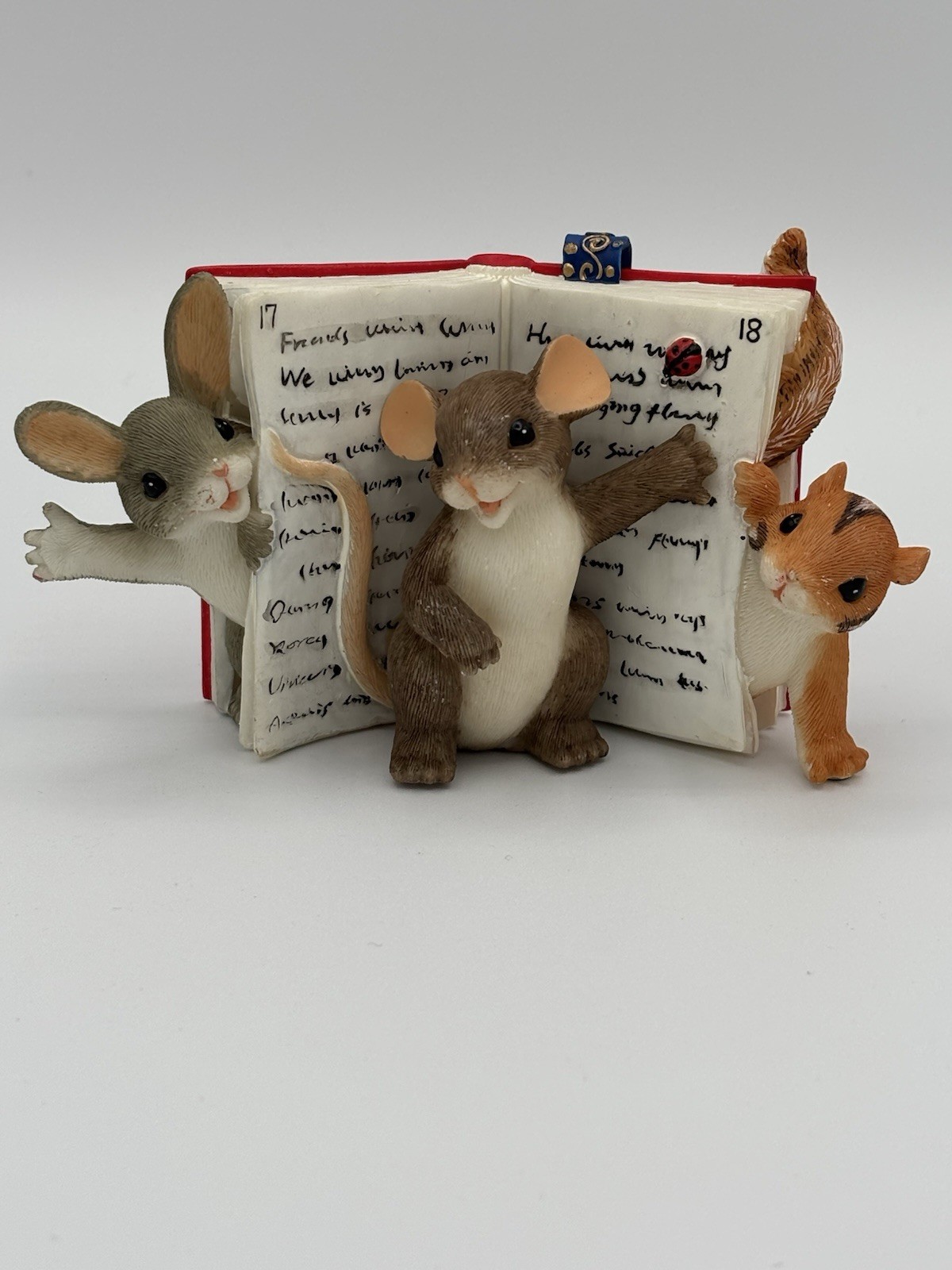 Fitz & Floyd Charming Tails “Friends Since The Beginning” Figurine 97/132 Boxed