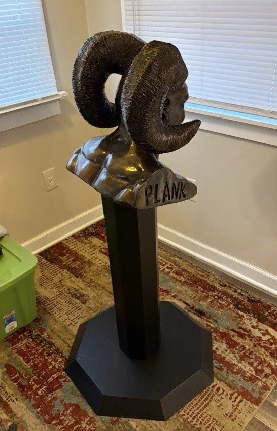 “The Pursuit of Mammon” 2025- Bronze Sculpture Demon Art Satan biblical baphomet