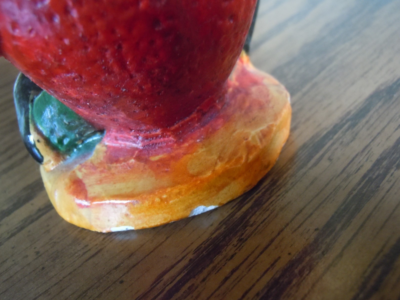 Vintage 1942 PEEDEE Carlton Ware Fruit Kids STELLA STRAWBERRY Chalkware 4 1/2″ T