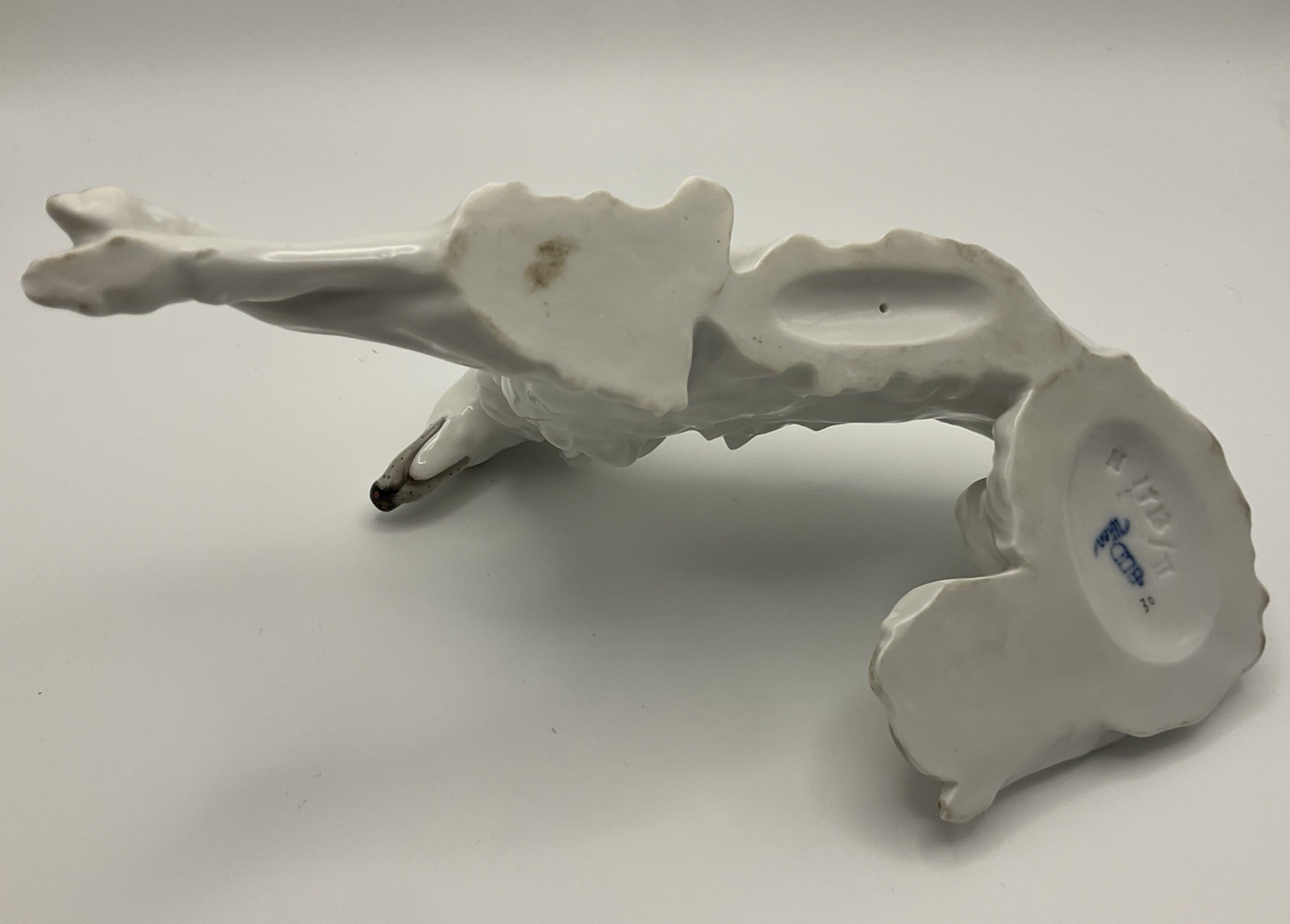 VTG Augarten Wien Porcelain Borzoi Russian Wolfhound Figurine 8” L 1713/ll #30