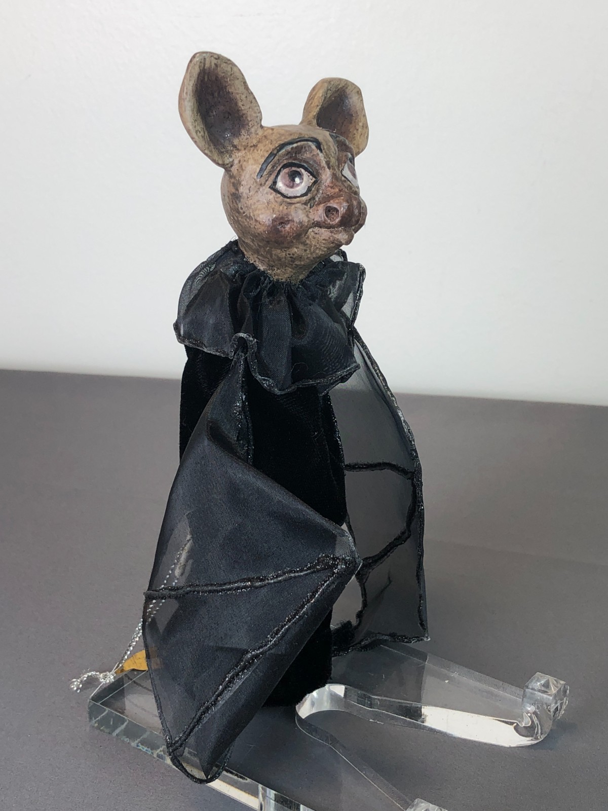 Katherine’s Collection Wayne Kleski Halloween BLK BAT Pouch Decoration Gift Bag?