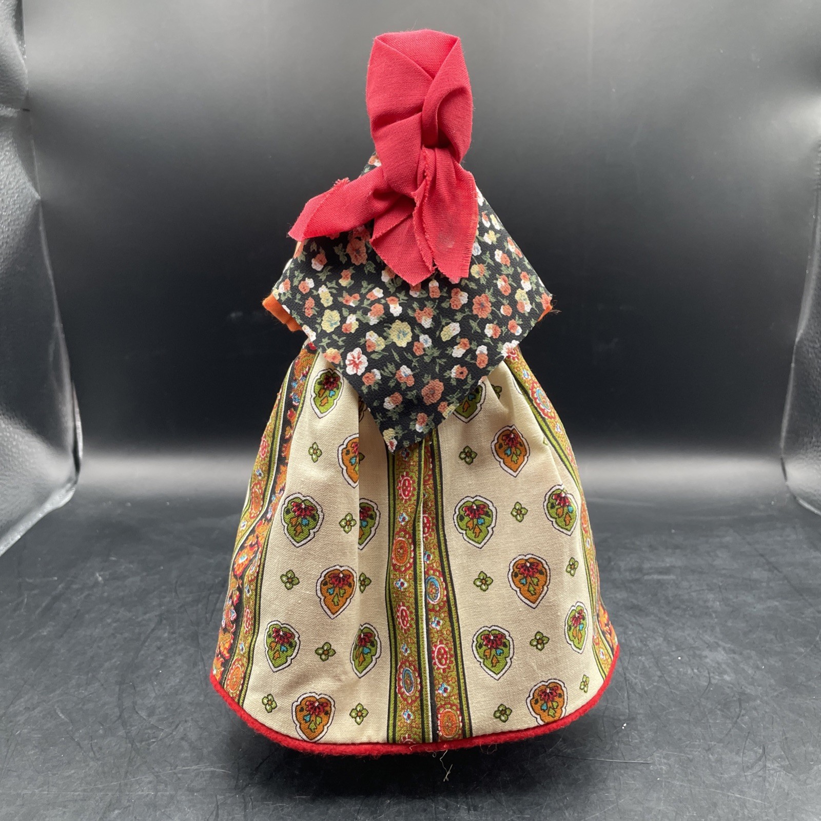 Vintage French Claude Carbonel Doll Terracotta Terre Cuite Woman Figurine