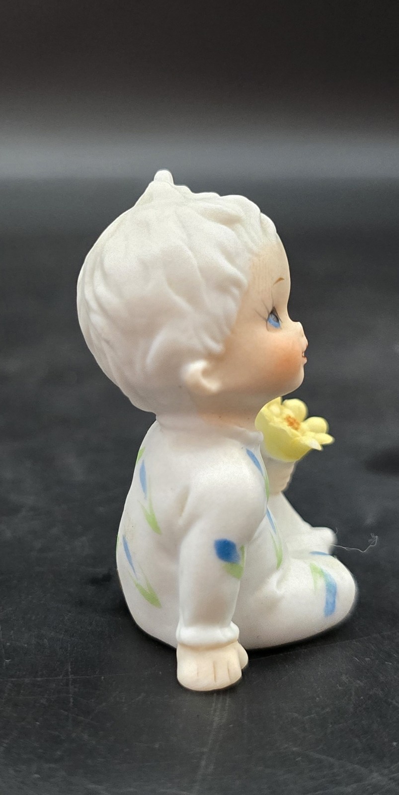 Napcoware NAPCO Flower Baby Vintage Bone China Miniature Figurine 9878
