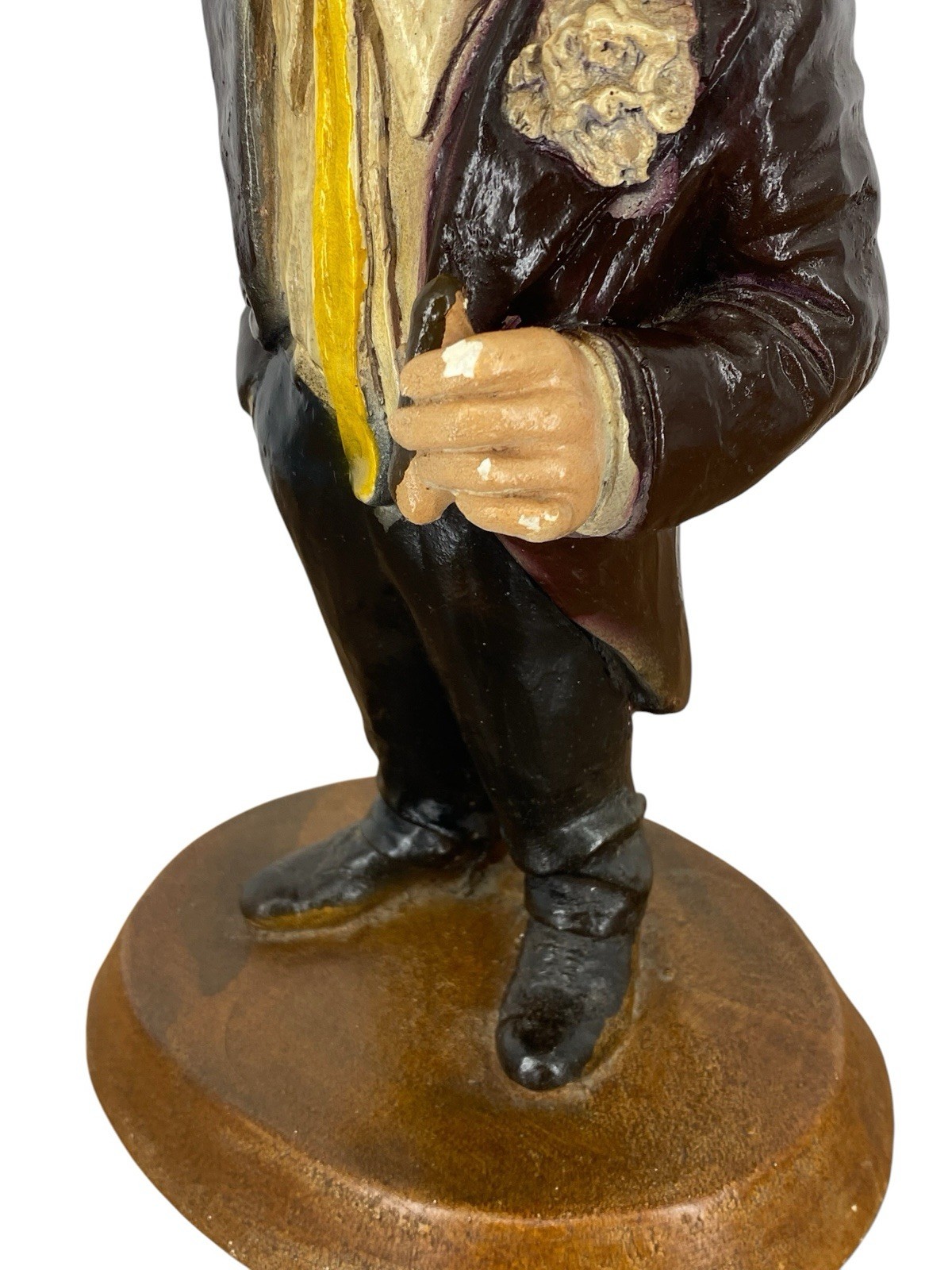 VTG 1970’s Groucho Marx ESCO Chalkware Statue 16in Comedy Figure w/ Glasses Rare