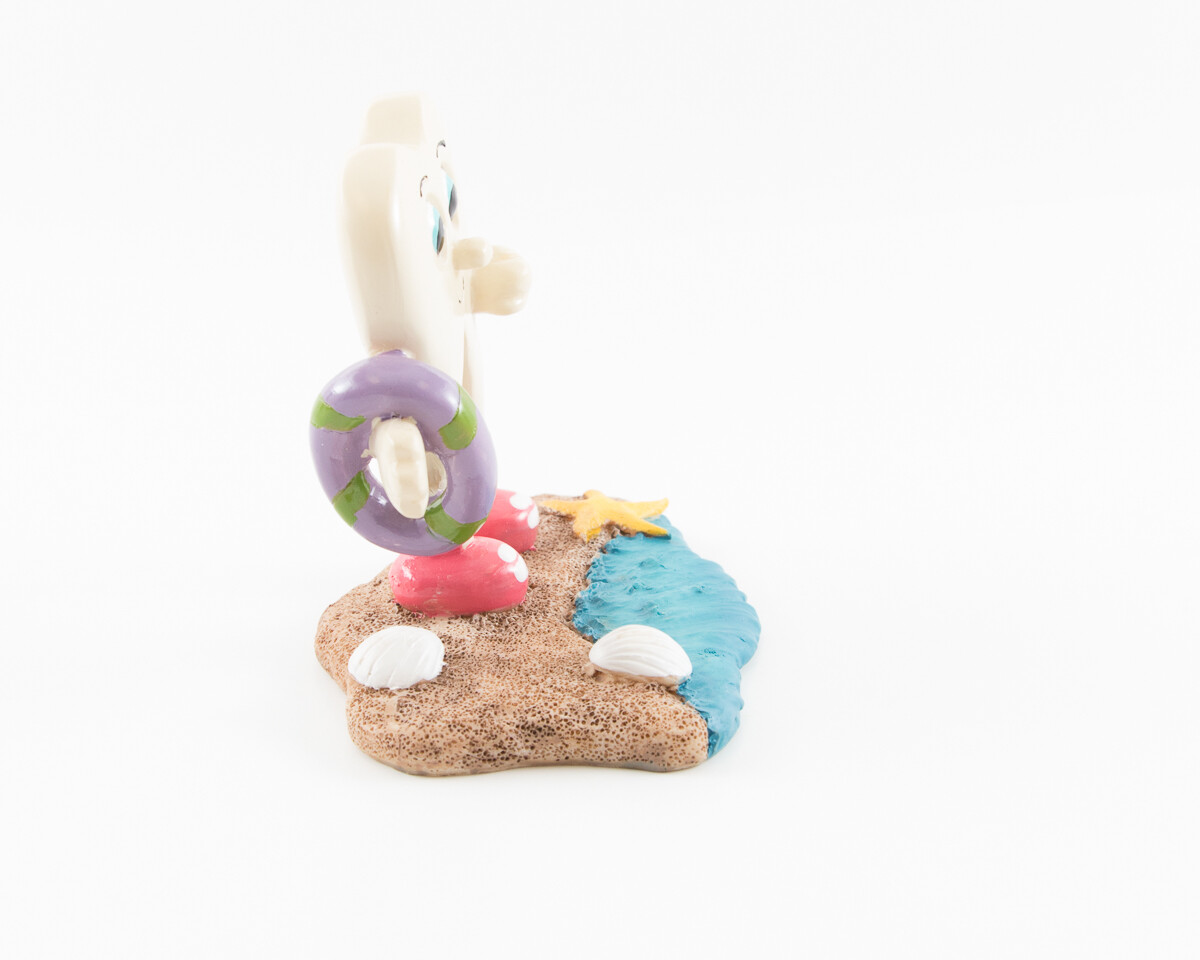 Figurine Decoration Dental Molar Tooth Beach Time Resin Collection