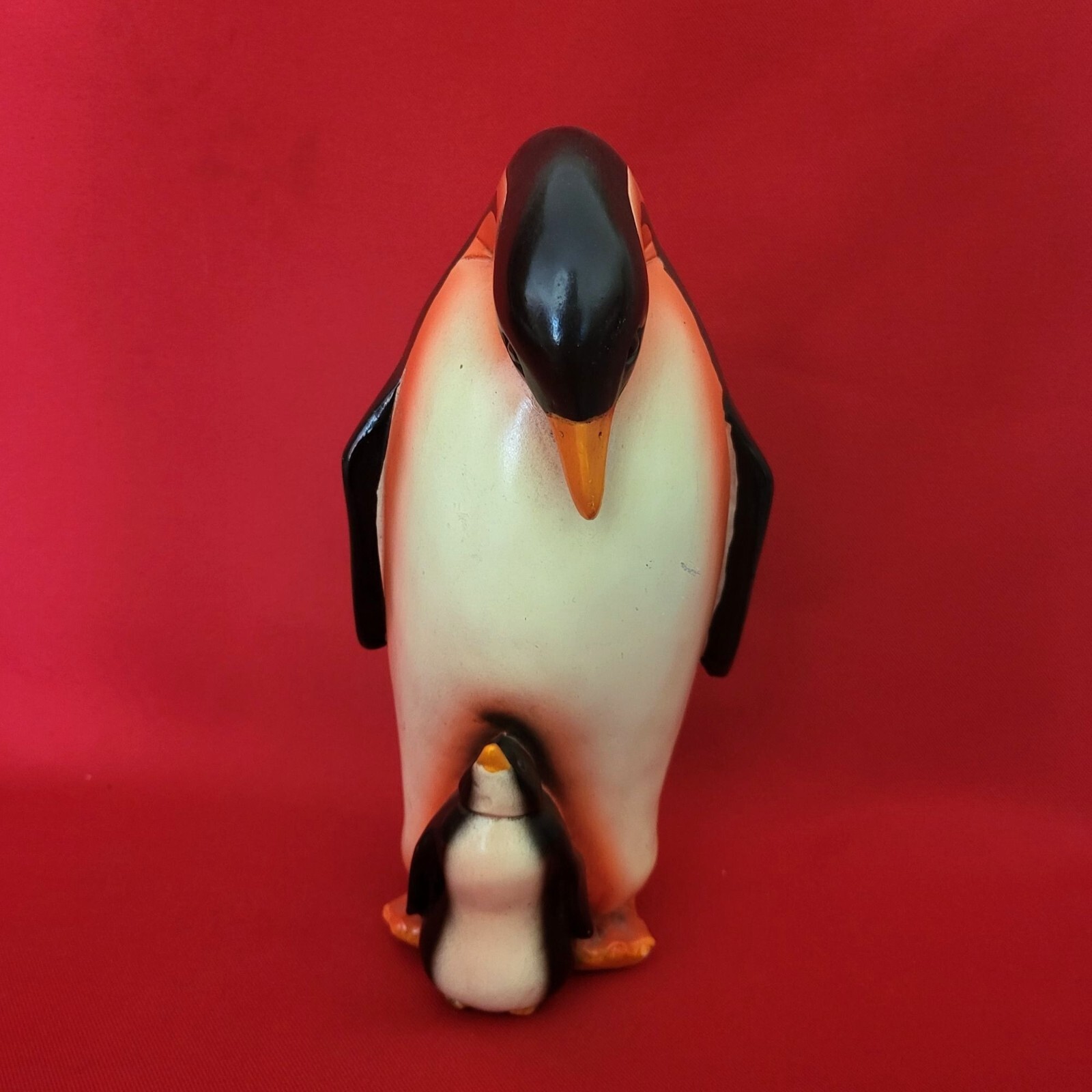 Father and Baby Penguin Figurine 10″ Tall