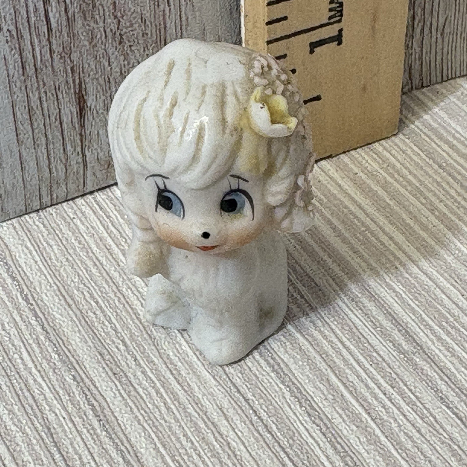 Vintage Napcoware Mini Anthropomorphic Puppy Spaghetti Porcelain FREE SHIPPING