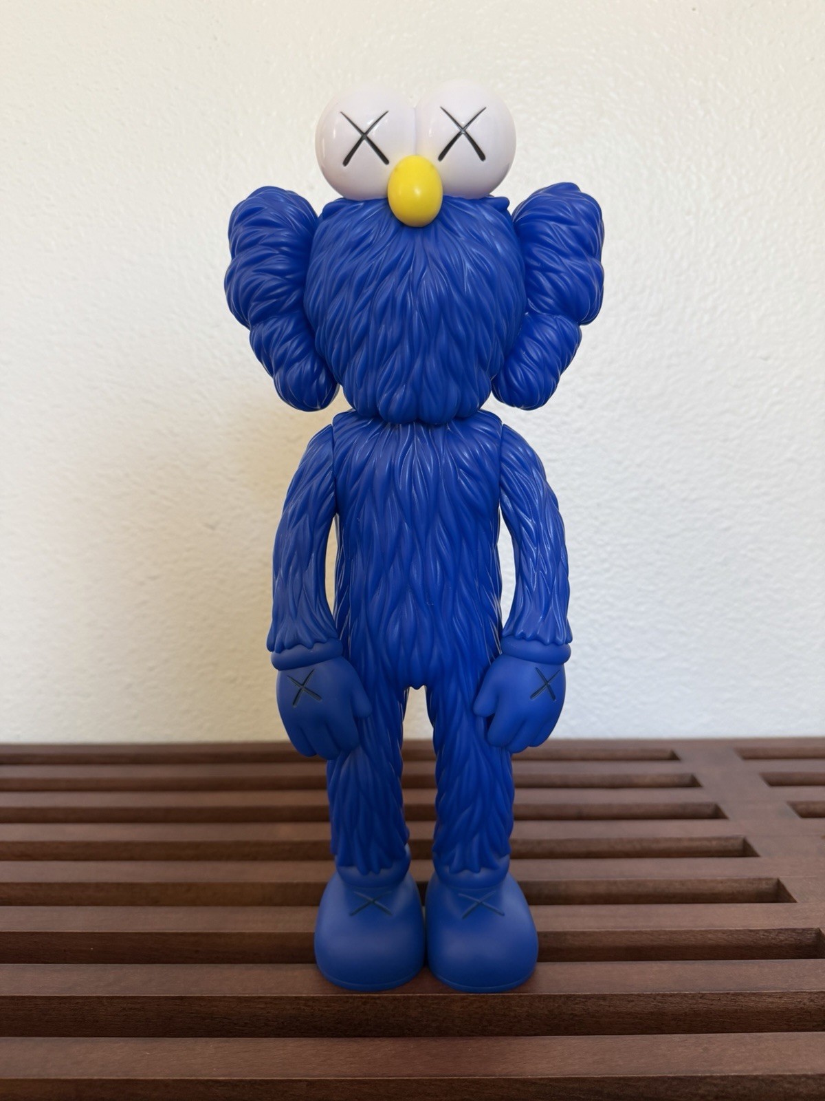 KAWS Open Edition Blue BFF Companion Figure 13” Vinyl w/ Original Box Authentic