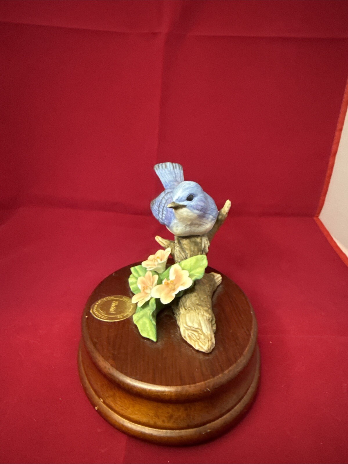 Bluebird San Francisco Music Box VTG 90s Wildlife Collection 1995 Works