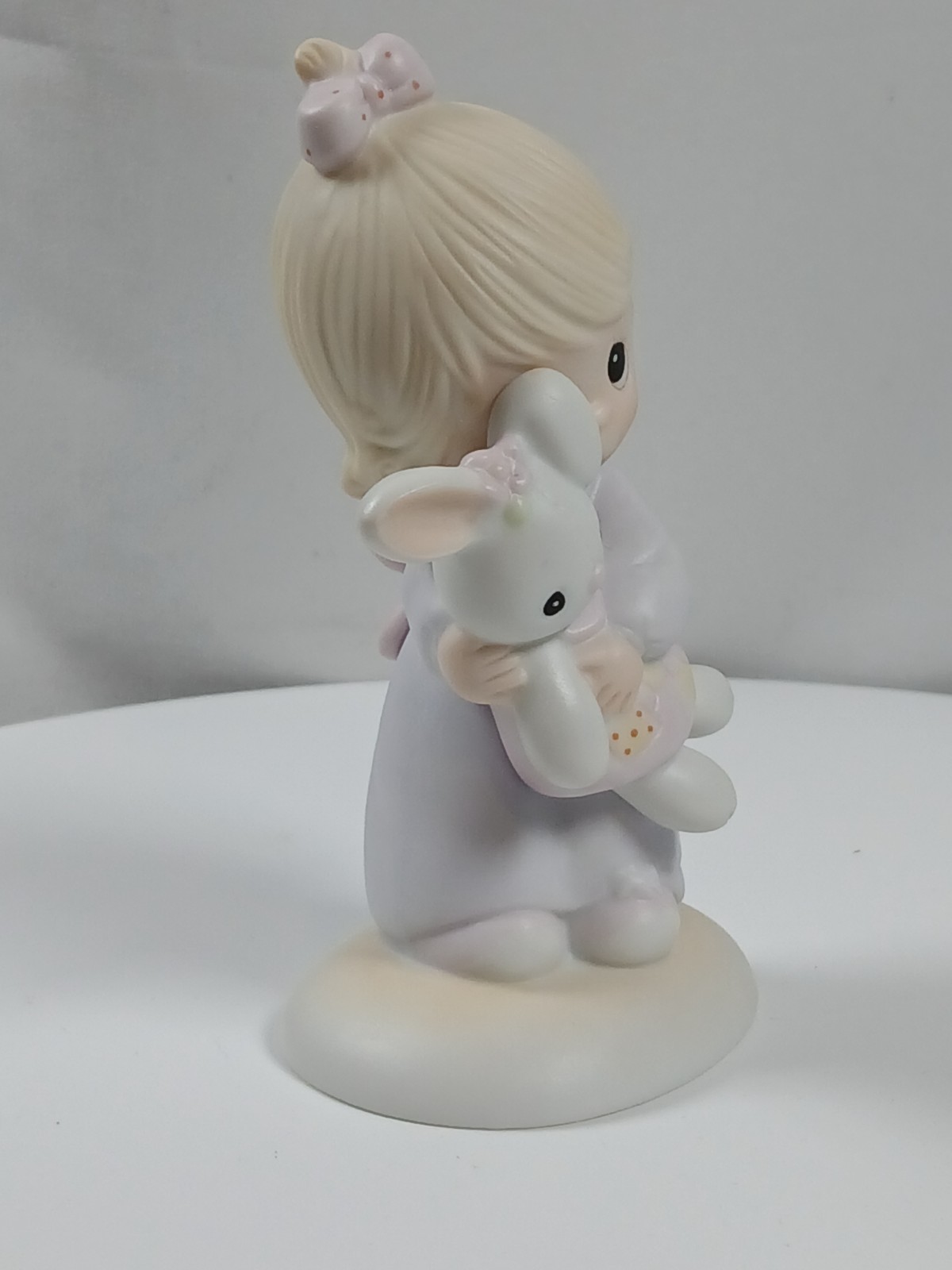 1982 Precious Moments “Jesus Love Me” Girl with Bunny Figurine #E-9279