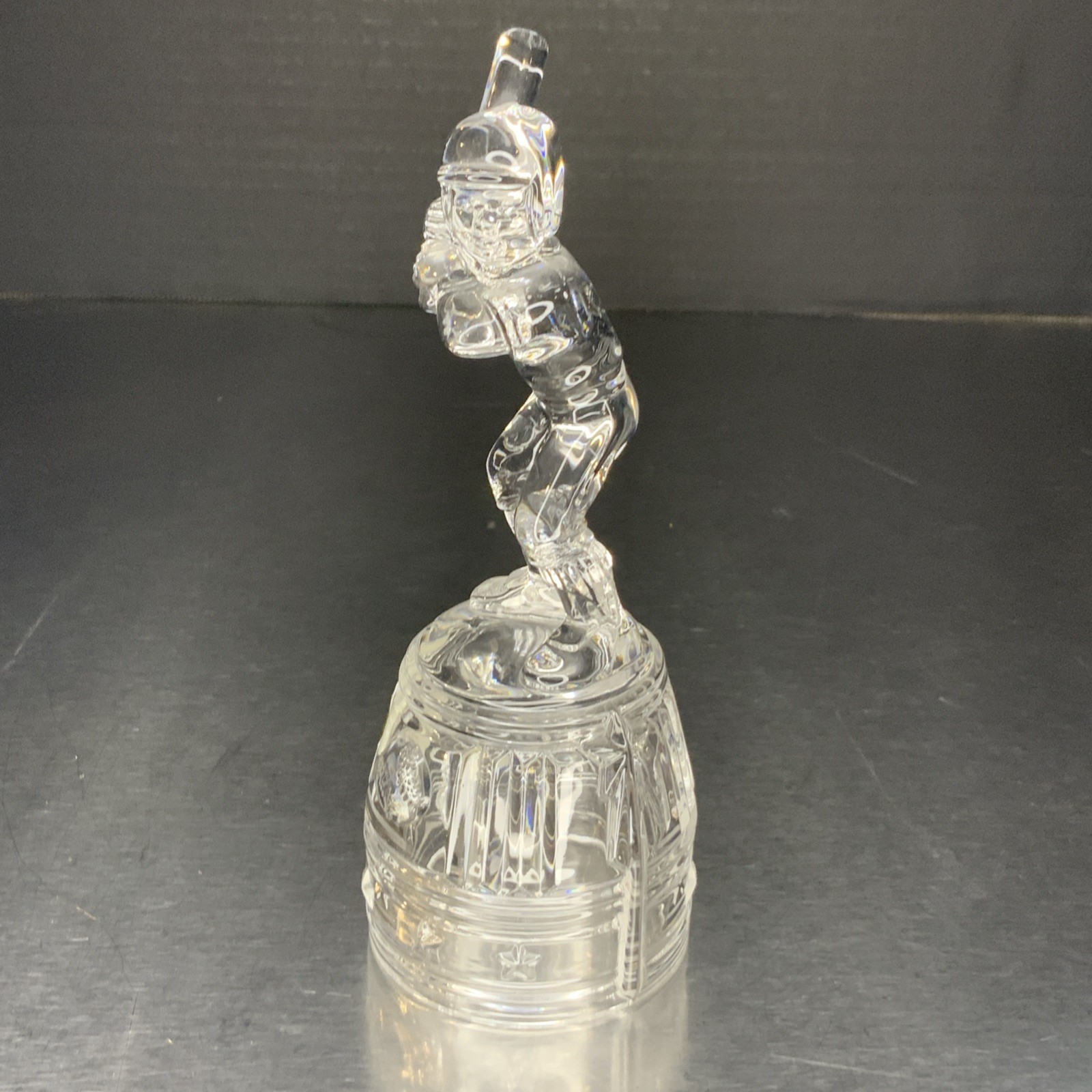 Moments of Pride 24% Lead Crystal Baseball Figurine 6.25″ Tall Made In Germany