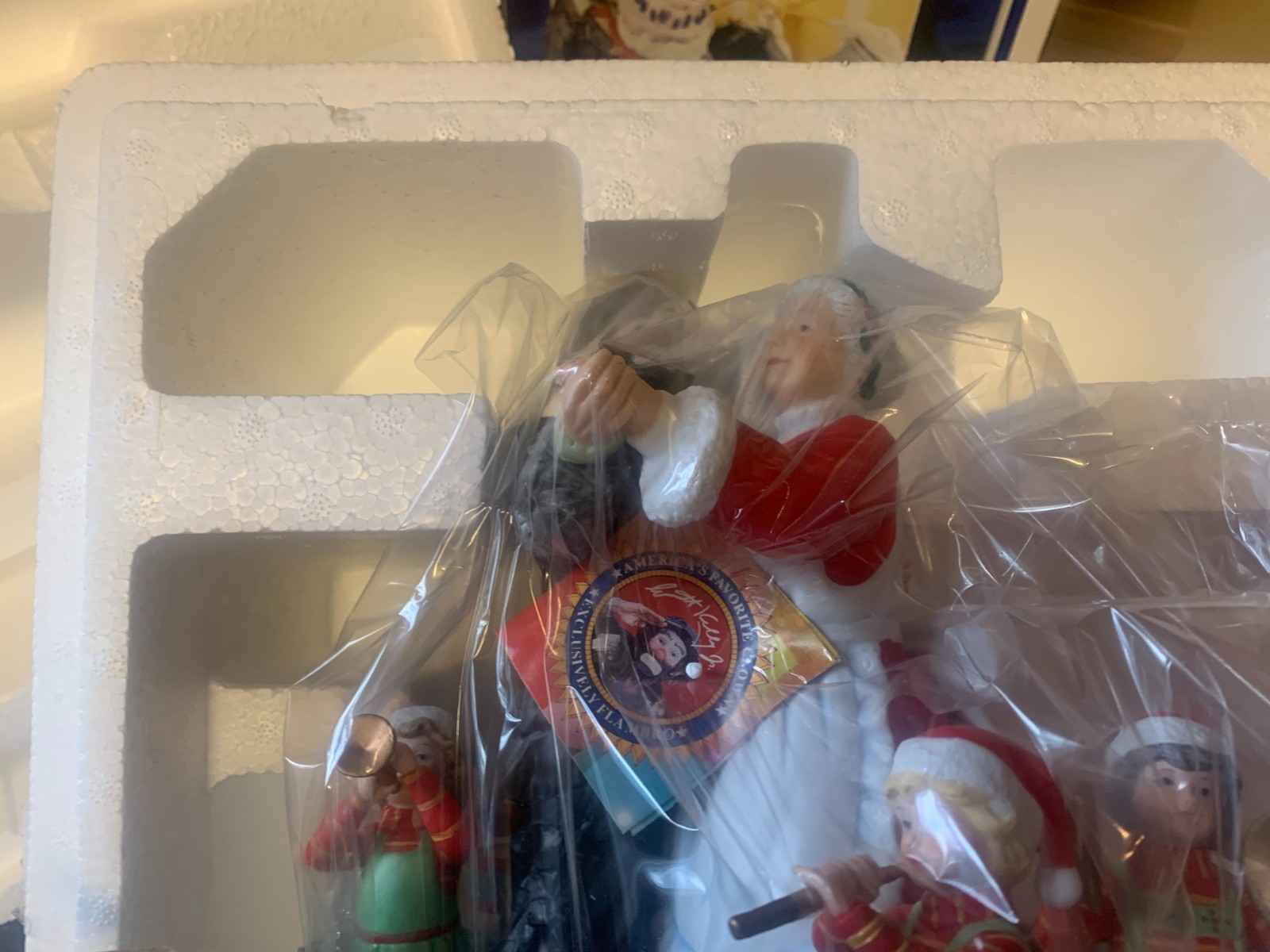 Emmett Kelly EKJ Block Set Spirit of Christmas XV Figure w/ COA RARE 0153/1500