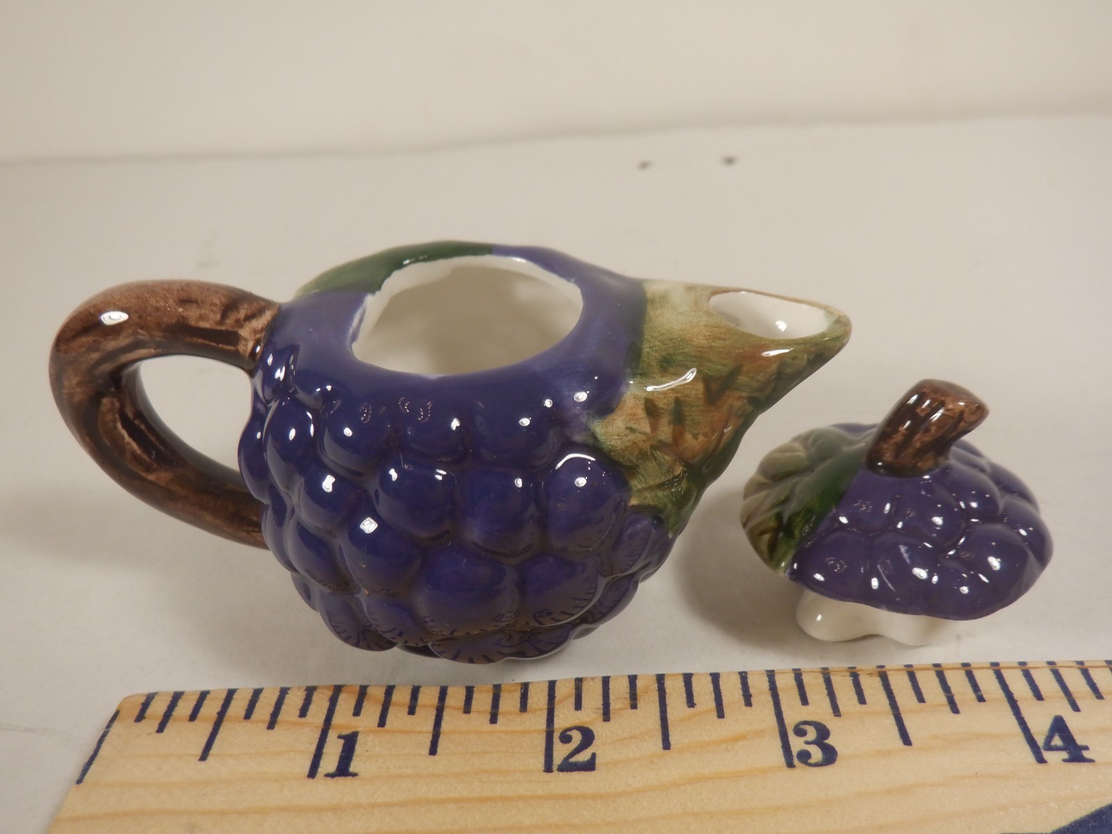 Miniature Grape Teapot Collectable by Wang’s International