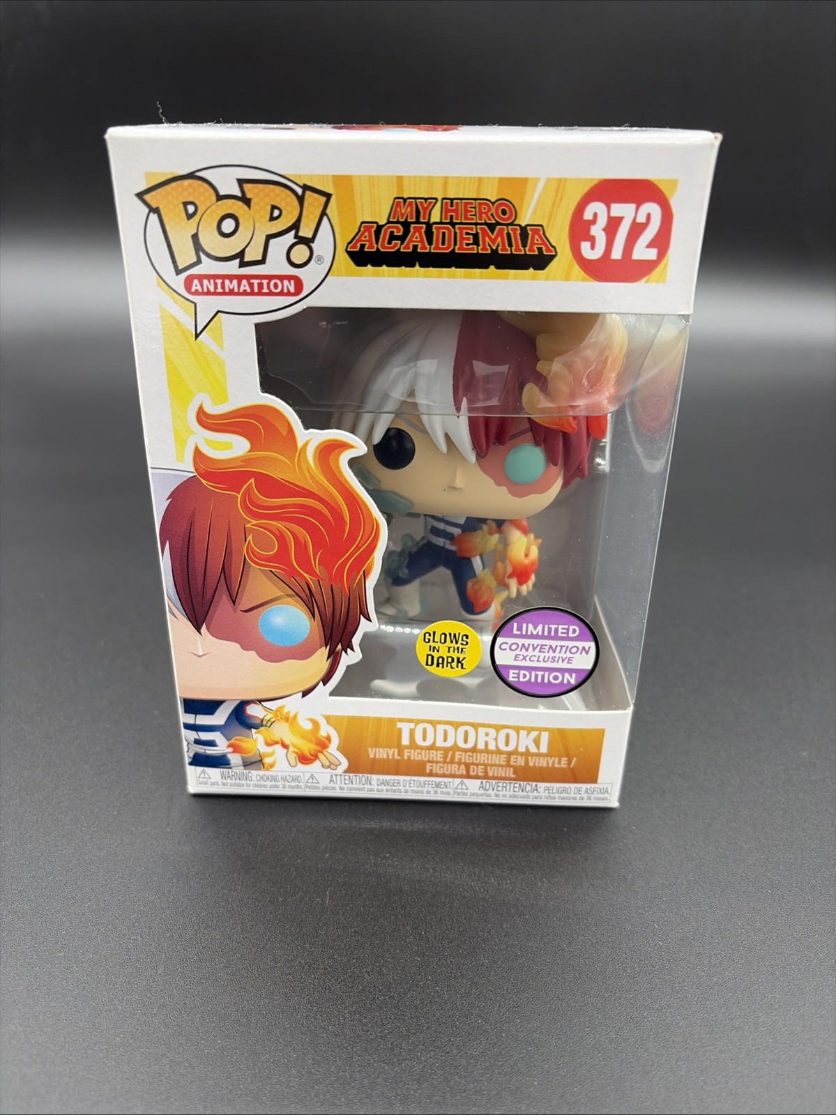 Funko Pop! Animation 372 My Hero Academia Todoroki Metallic Exclusive Brand New
