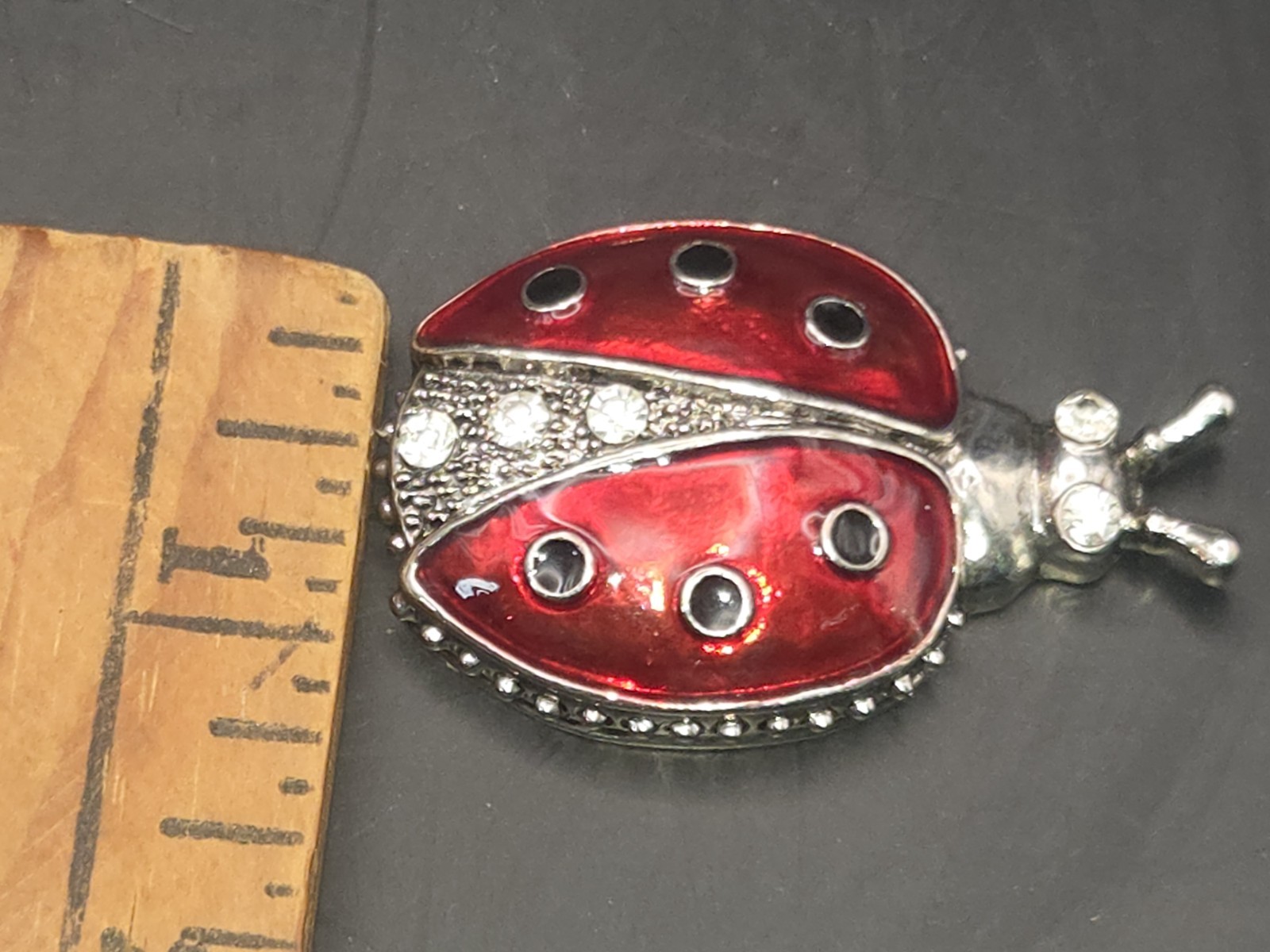 Ganz Ladybug Enamel Figurine