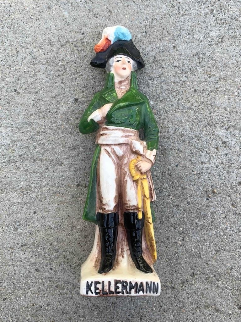 Vintage Napoleonic General Kellermann 5″ Porcelain Figurine Made in Germany