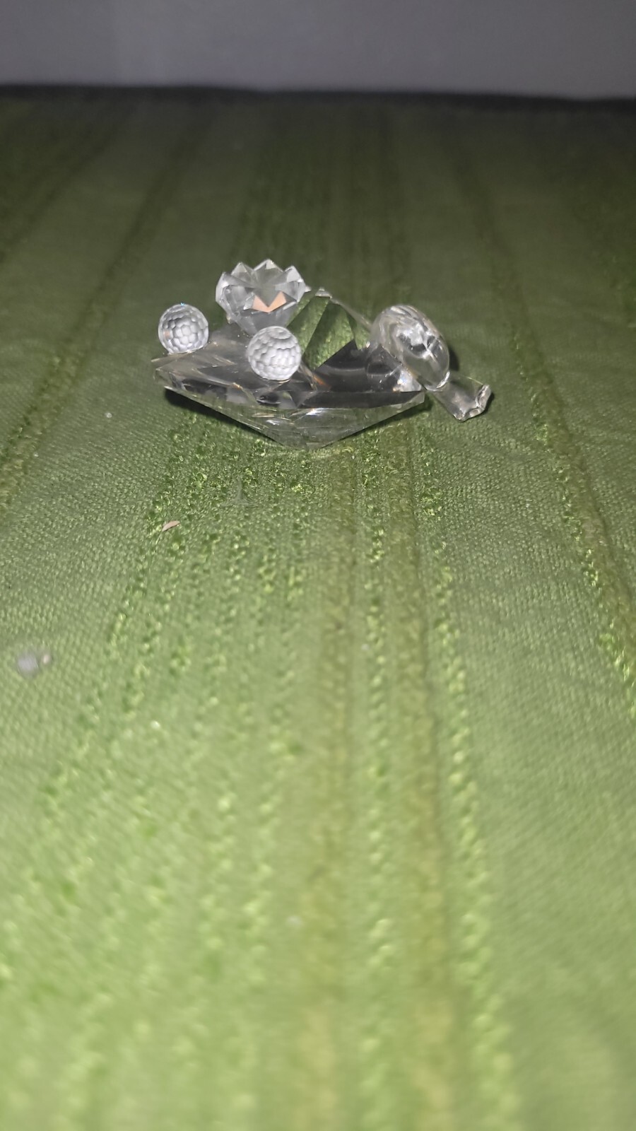 Swarovski “Beauties of the Lake” Prince Frog Clear Eyes 1984 Retired EUC