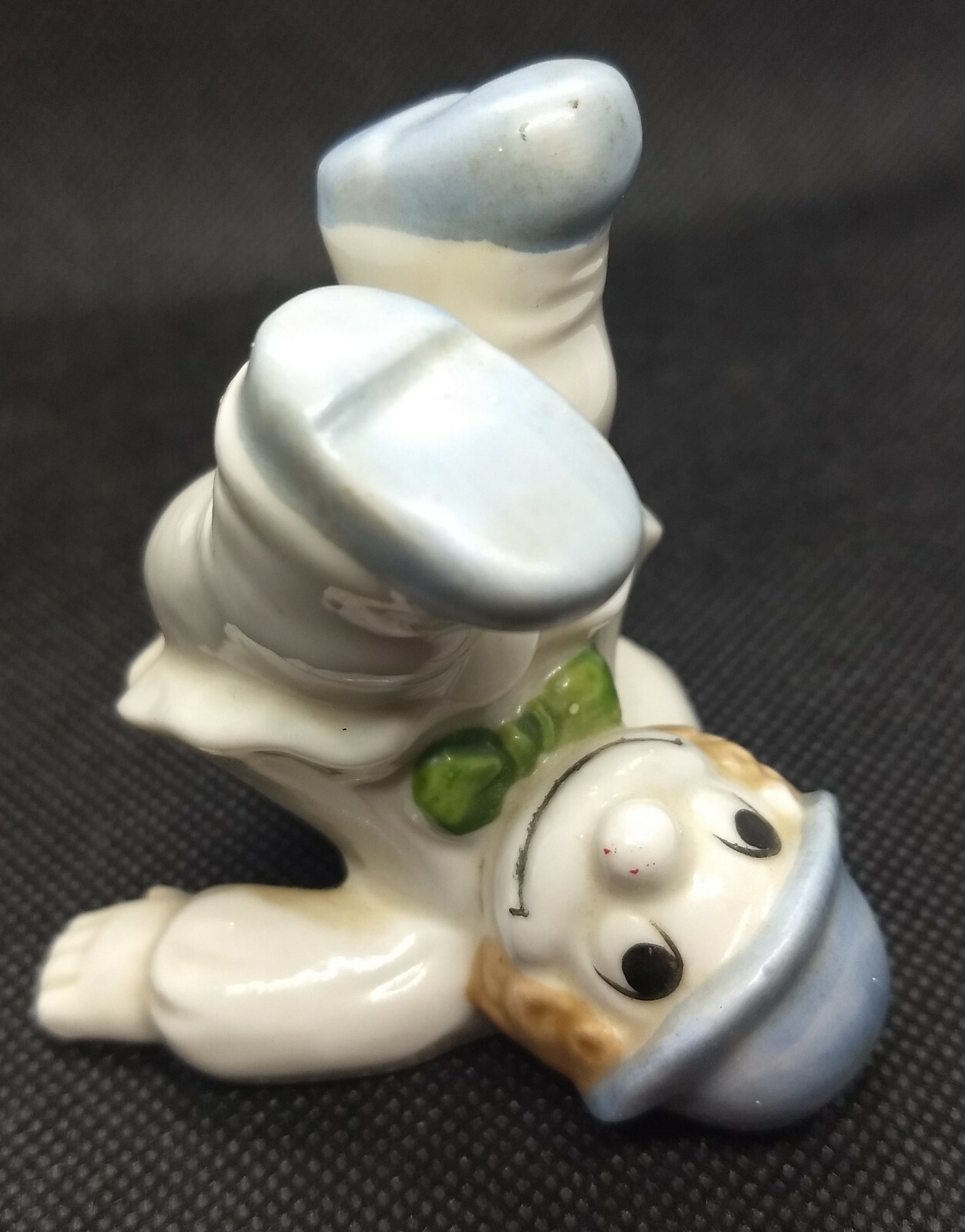 VINTAGE Fitz Floyd Acrobatic Circus Tumbling Clown and free clown Japan (L14)