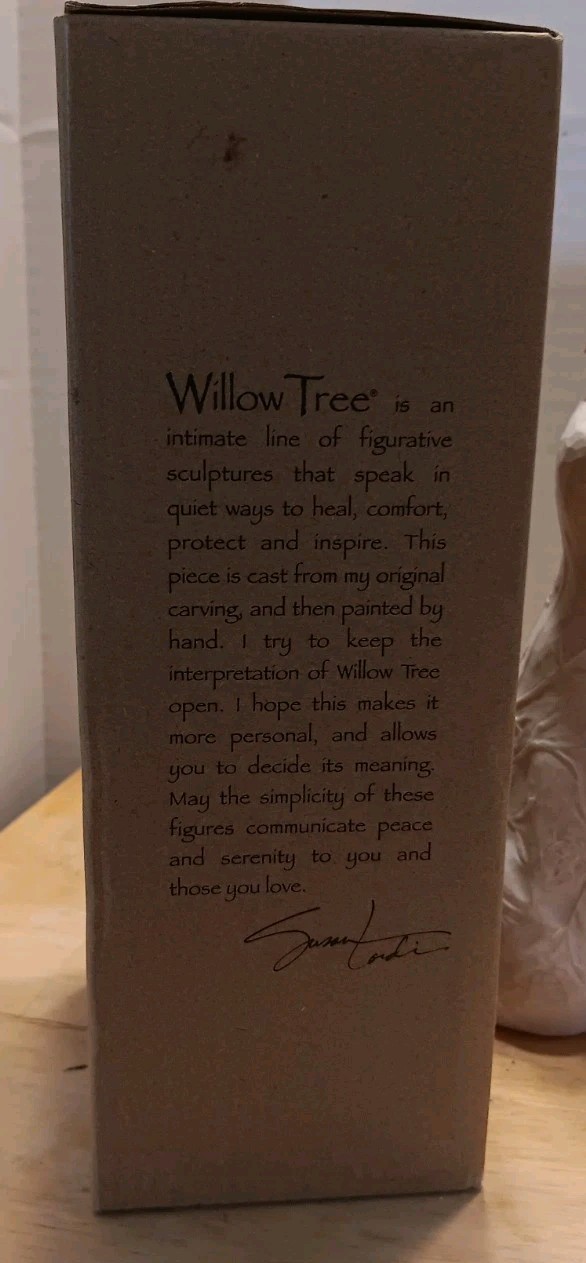 Demdaco Willow Tree Close To Me Sculpted Hand-Painted Figure Collectible