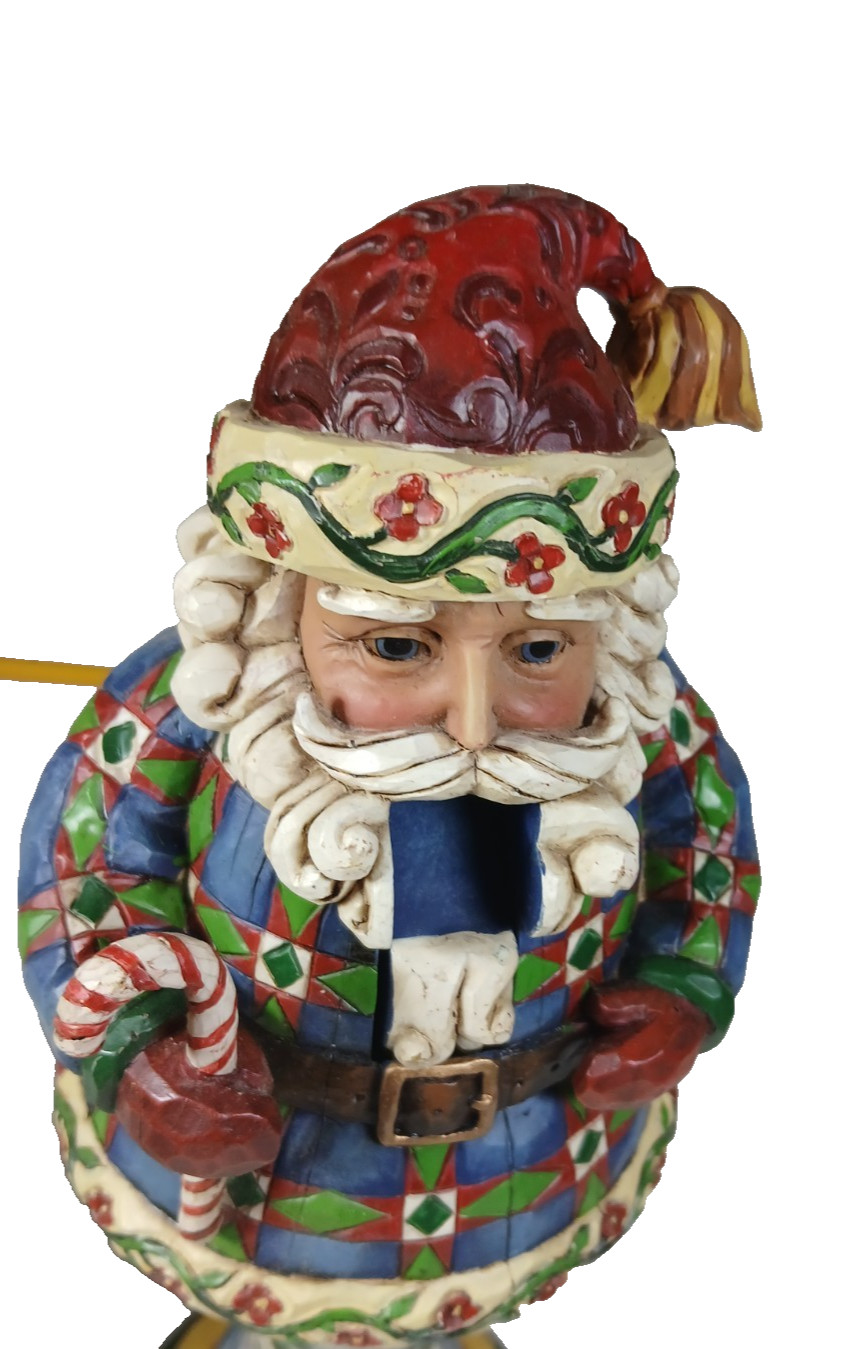 2005 Heartwood Creek By Jim Shore “Season Sweets” 4002416 Santa Nutcracker 12″