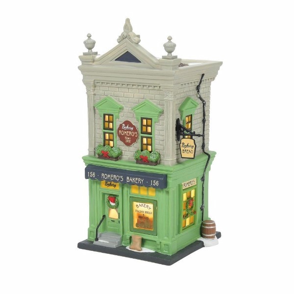 Department 56-Christmas in the City- Romero’s Bakery – 6009752