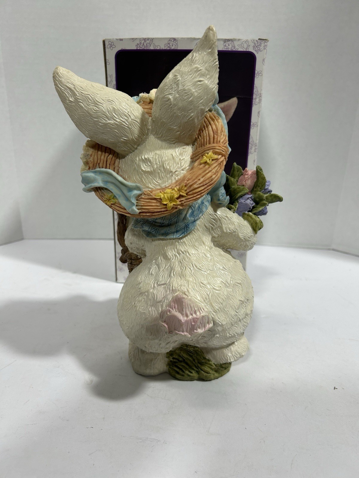 Bunny And Me 10 1/2 Inch Resin Figurine In Original Box