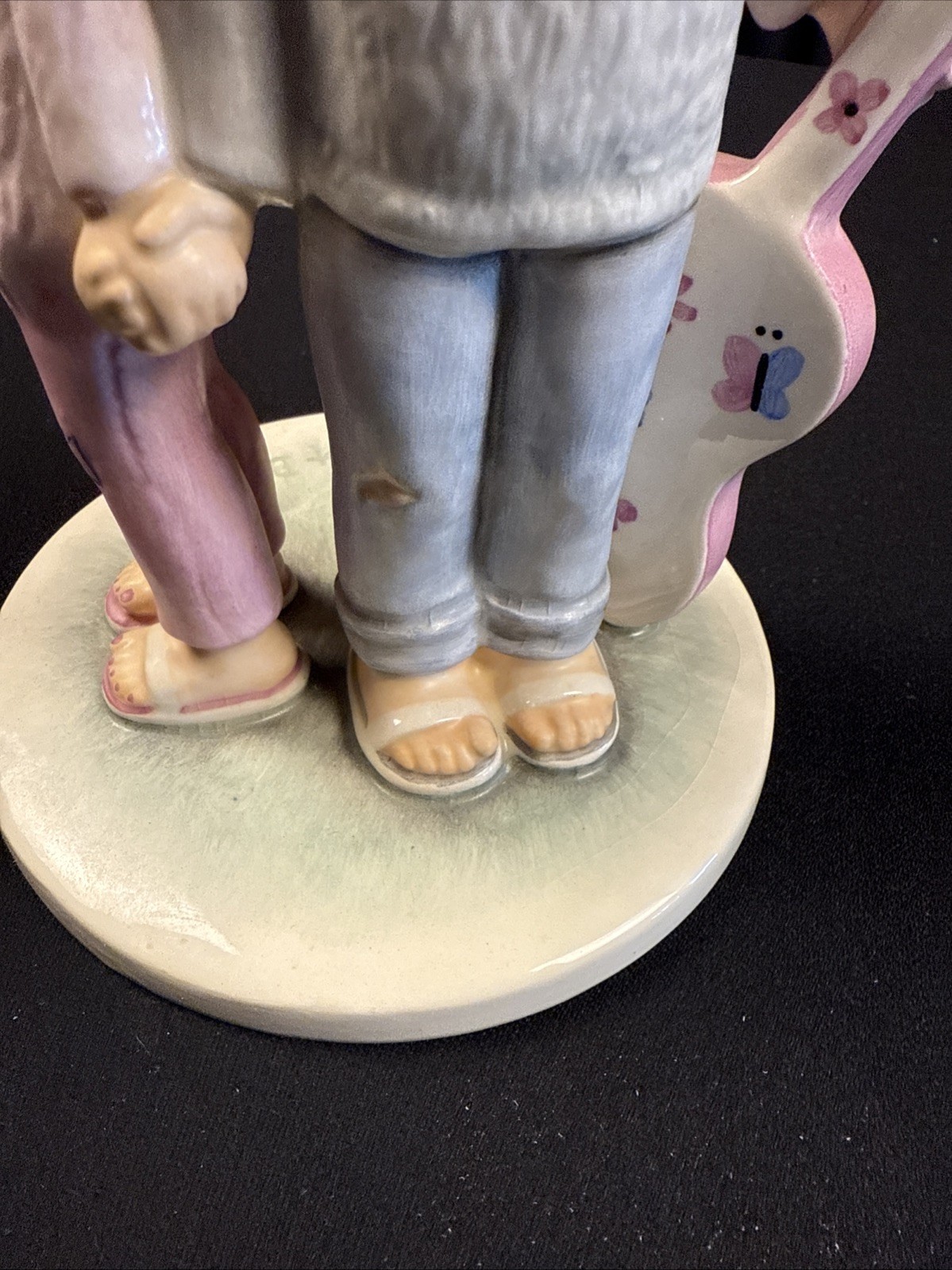 Goebel Love Bugs Figurine. Charlotte Byj Boy and Girl Hippie