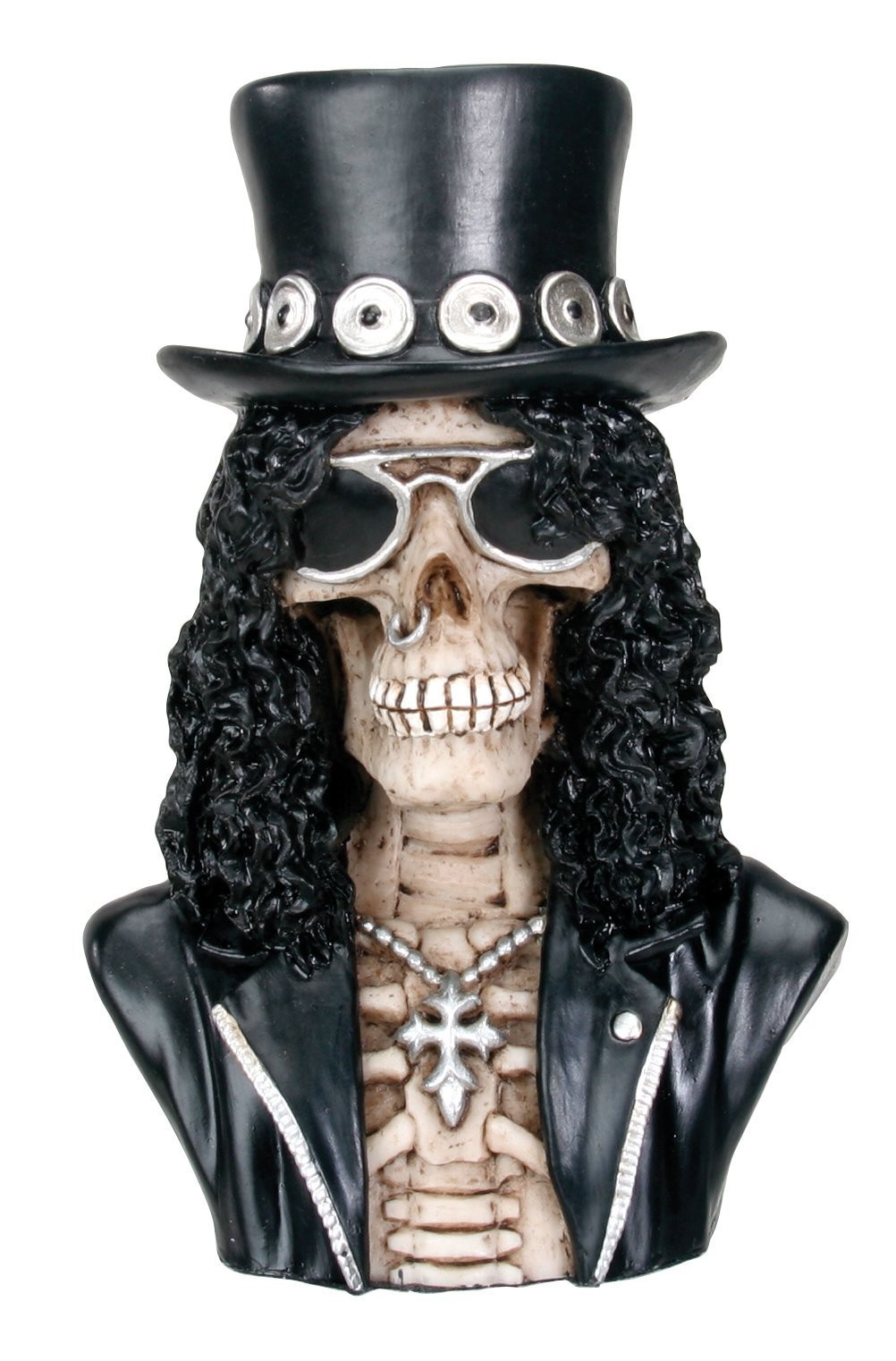 YTC Sklash – Collectible Skeleton Figurine Statue Sculpture Figure Skull, 5″H