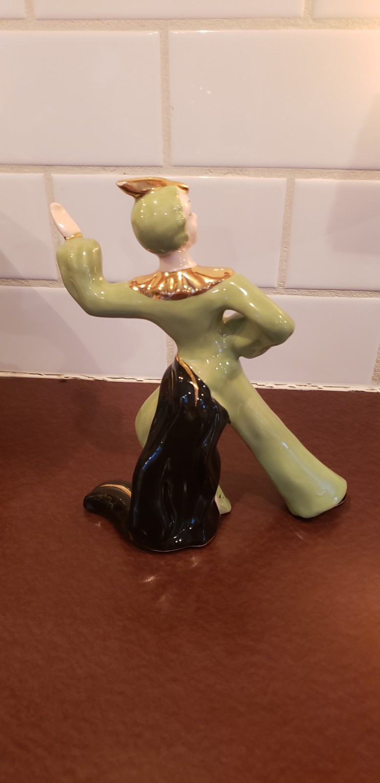Vintage Napco Japan MCM Exotic Asian Dancers Figurines 8″