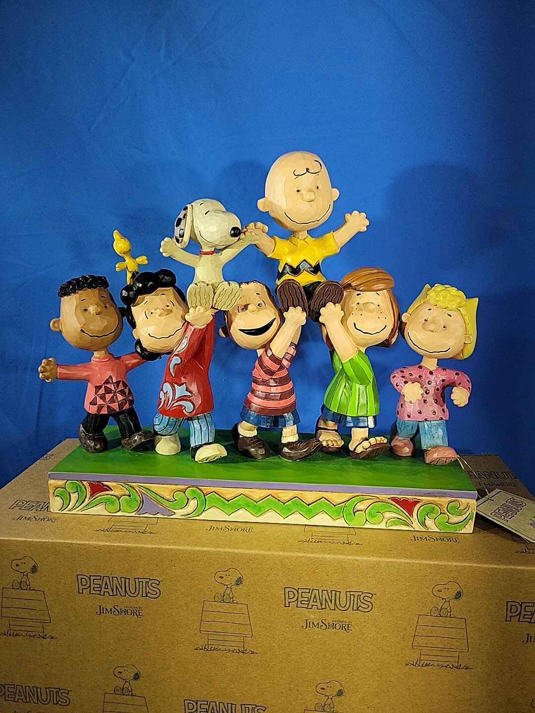 Jim Shore 7.5×9.5in Peanuts Gang Figuring 6006932 NIB
