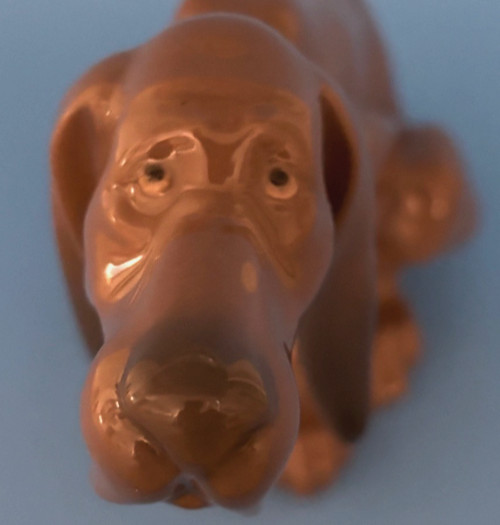 Lladro 5111 “Timid Dog” Apprehensive Bloodhound Puppy Dog – MWOB, RV$485