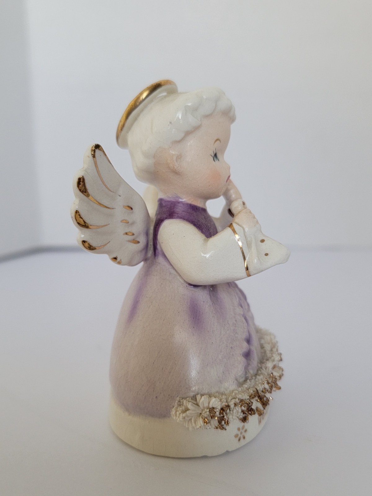 Vintage Angel Days Of The Week WEDNESDAY Fine A Quality Spaghetti Trim 1950’s