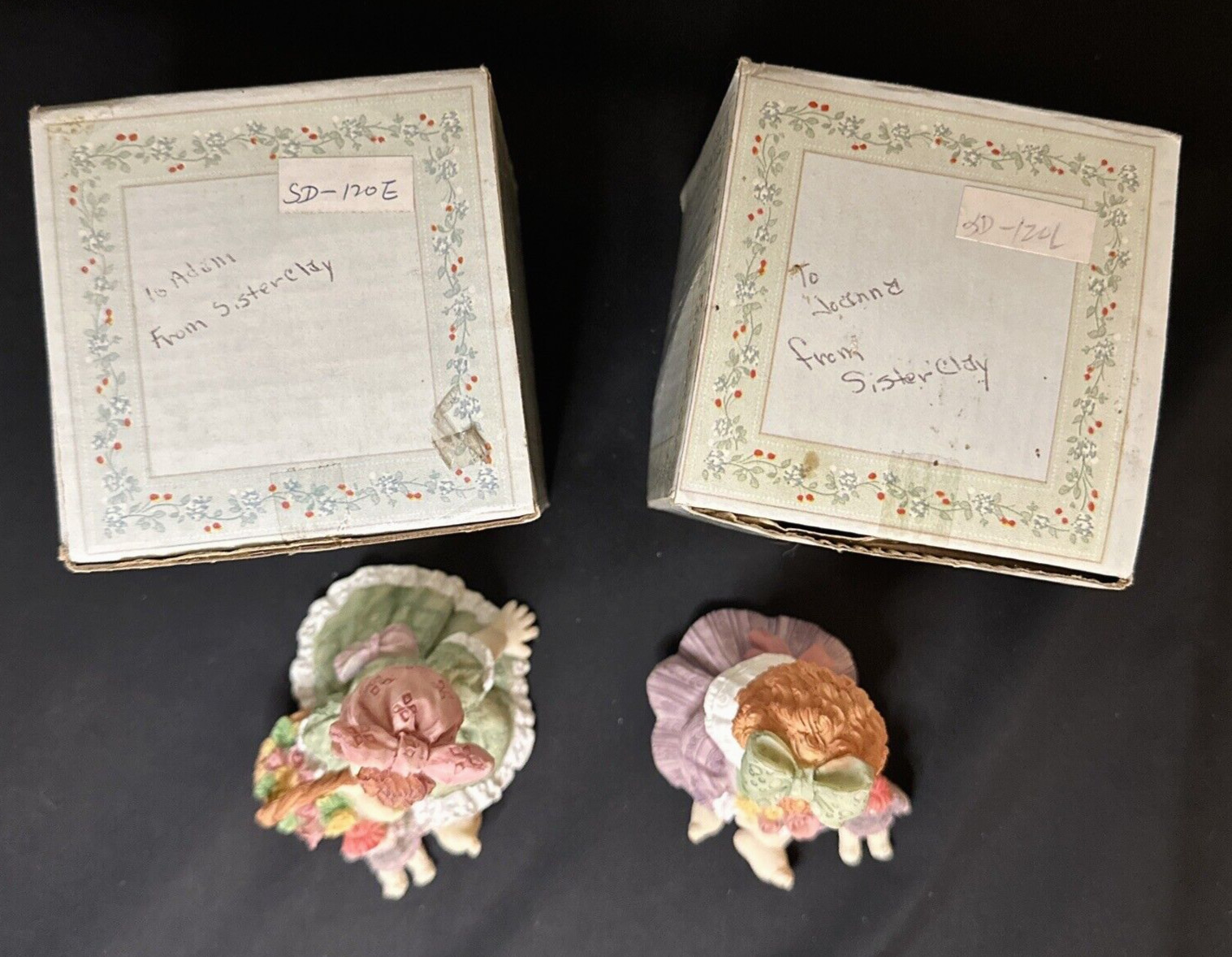Radggedee Figurines Loleito Dolls PAIR Limited Edition Collectible Resin Boxed