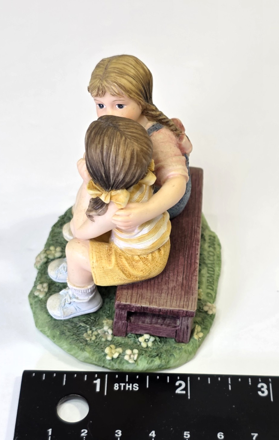 DEMDACO Expressions of Love Figurine GIRL FRIENDS Friendship Encouragement