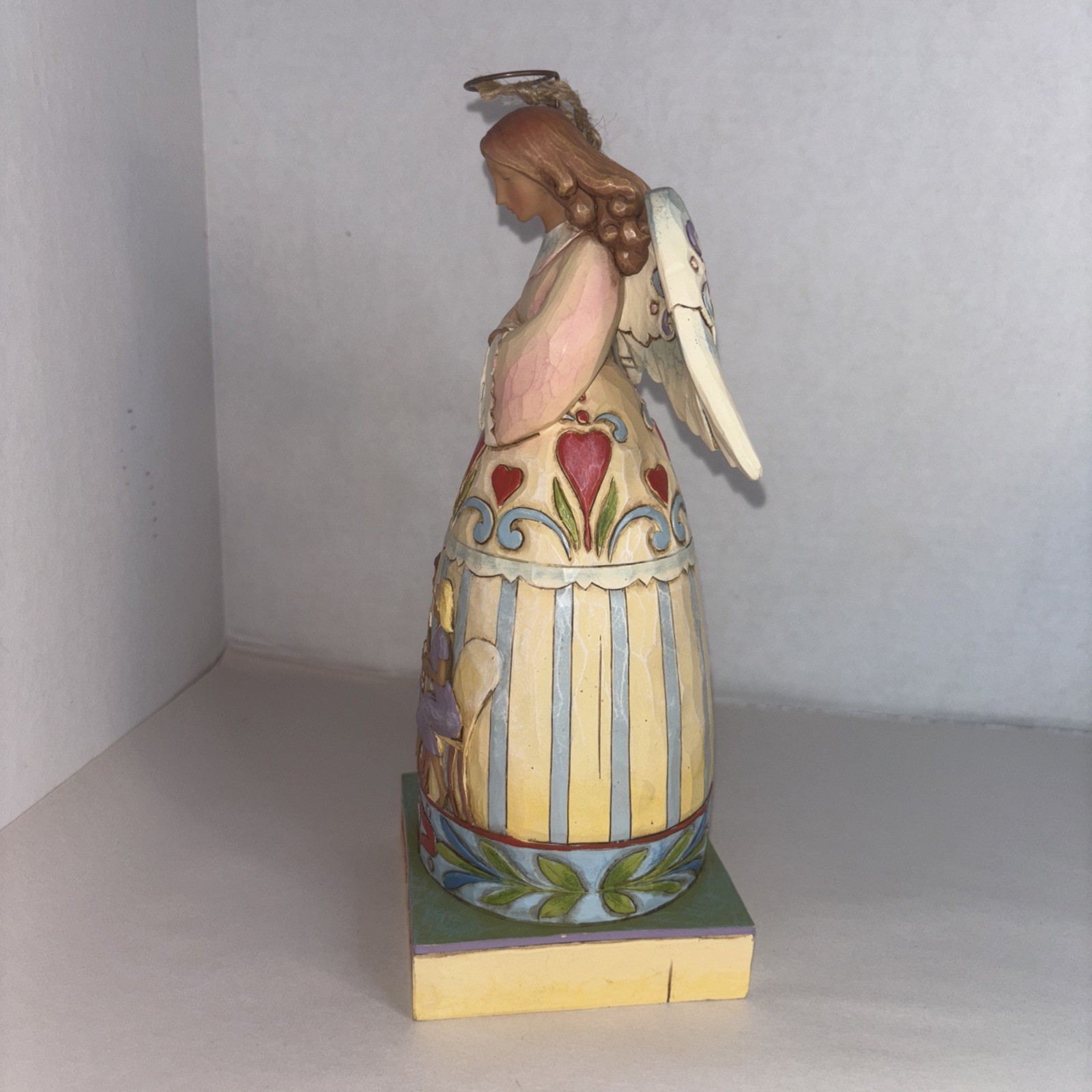Jim Shore friendship makes life worth living figurine wTag Heartwood Creek 9 3/4