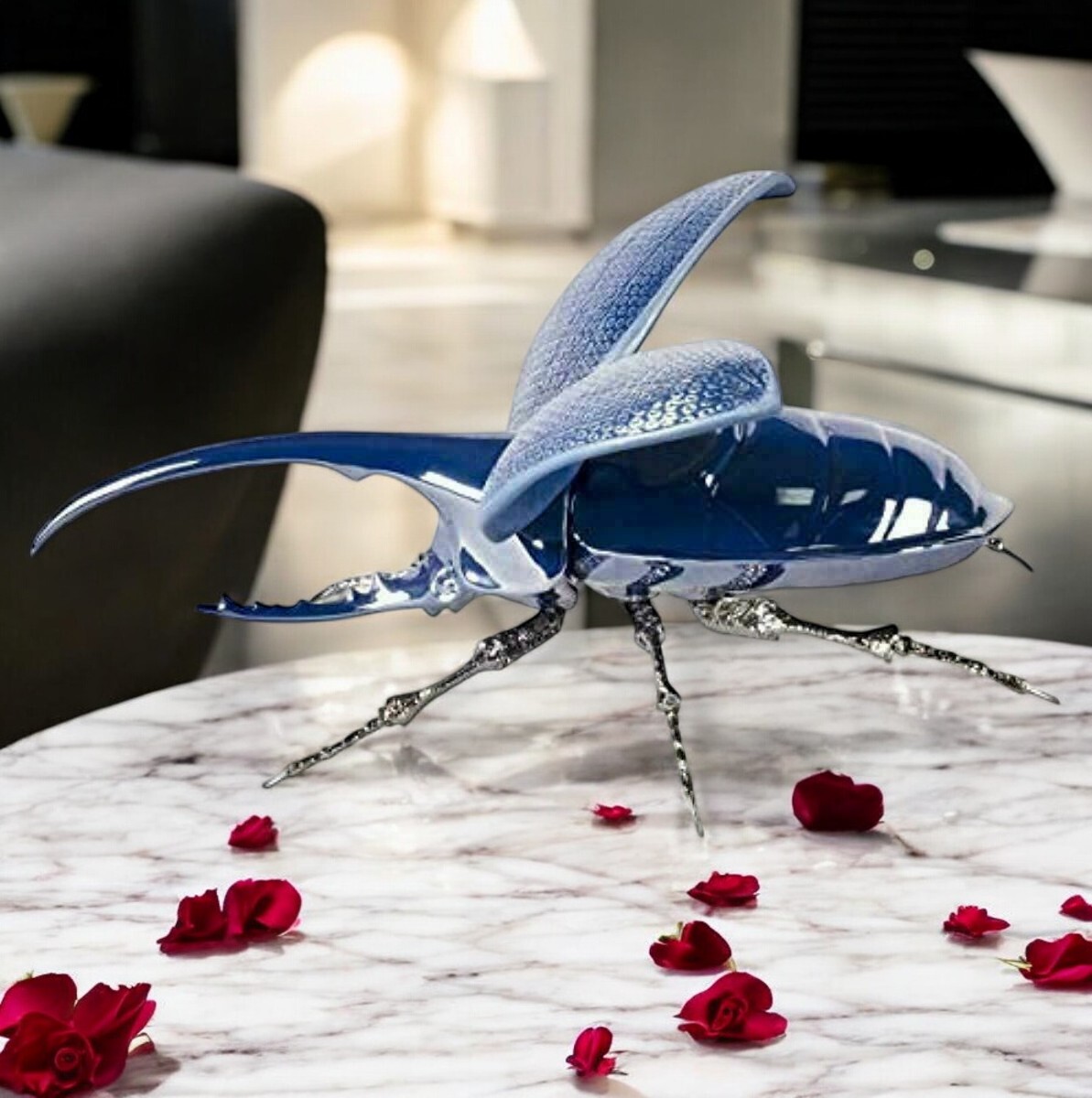 Lladro Hercules Beetle Figurine 01009426