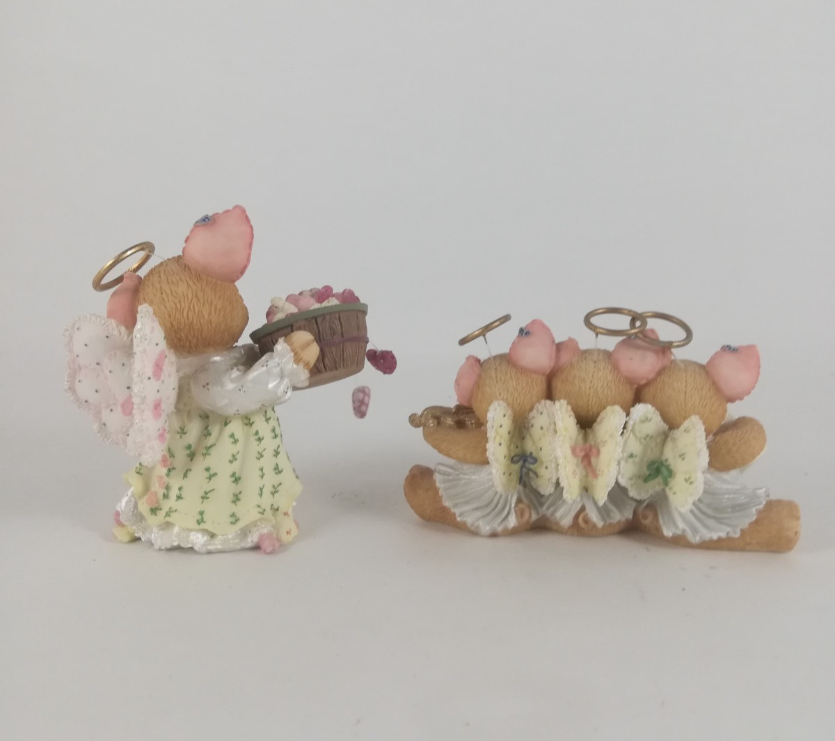 Enesco This Little Piggy Oh Love Be Swine & Wee Wee Wee Got Rhythm Figurines