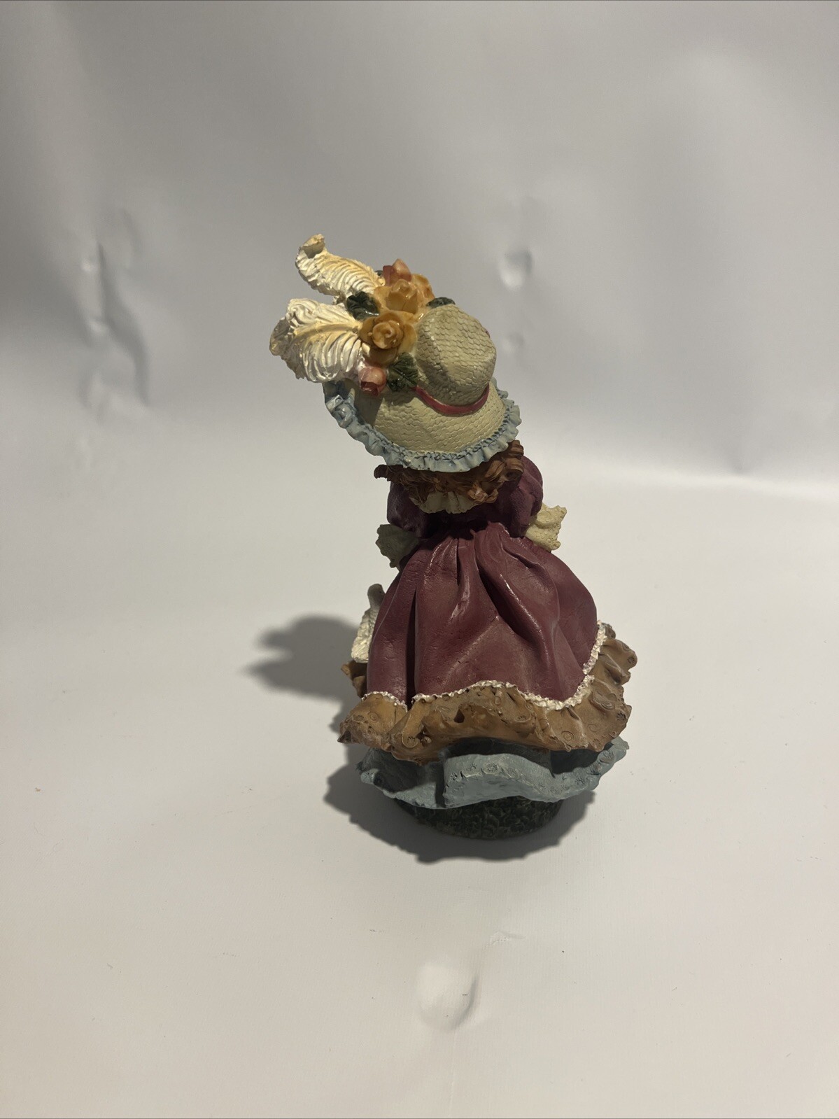 Vintage Figurine Lady With Birds
