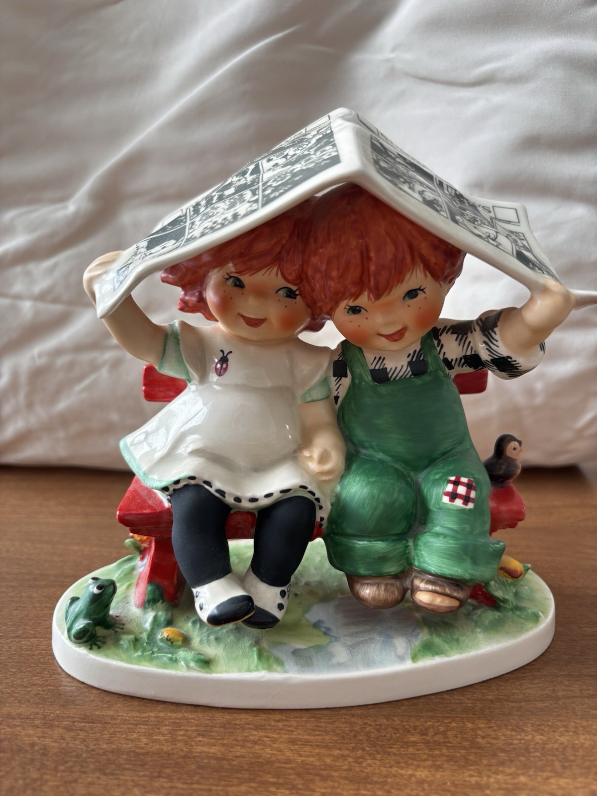 Vintage Goebel Figurine Let it Rain 1967 BYJ 51 Redhead – Charlot Byj