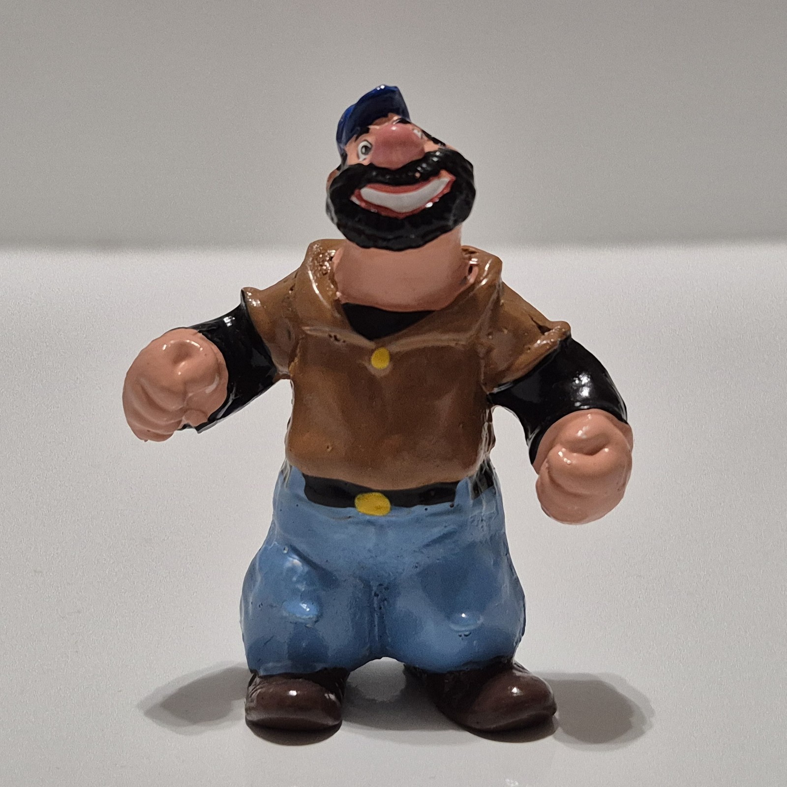 Set of 5 Popeye Miniature Cartoon Hand Painted Heavy Weighted Figurines