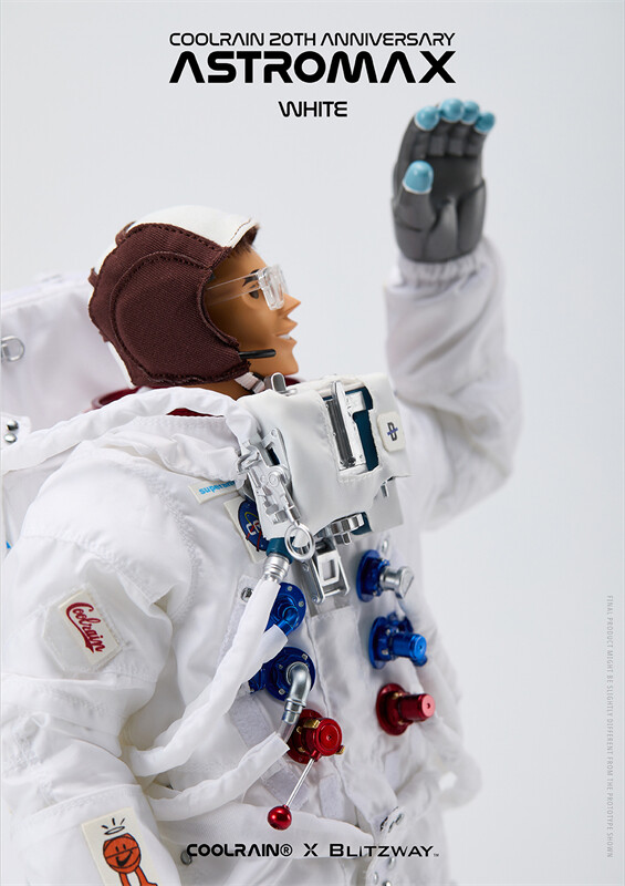 BLITZWAY COOLRAIN ASTROMAX (WHITE) 1/6th Limited Fashion Collectibles Statue New