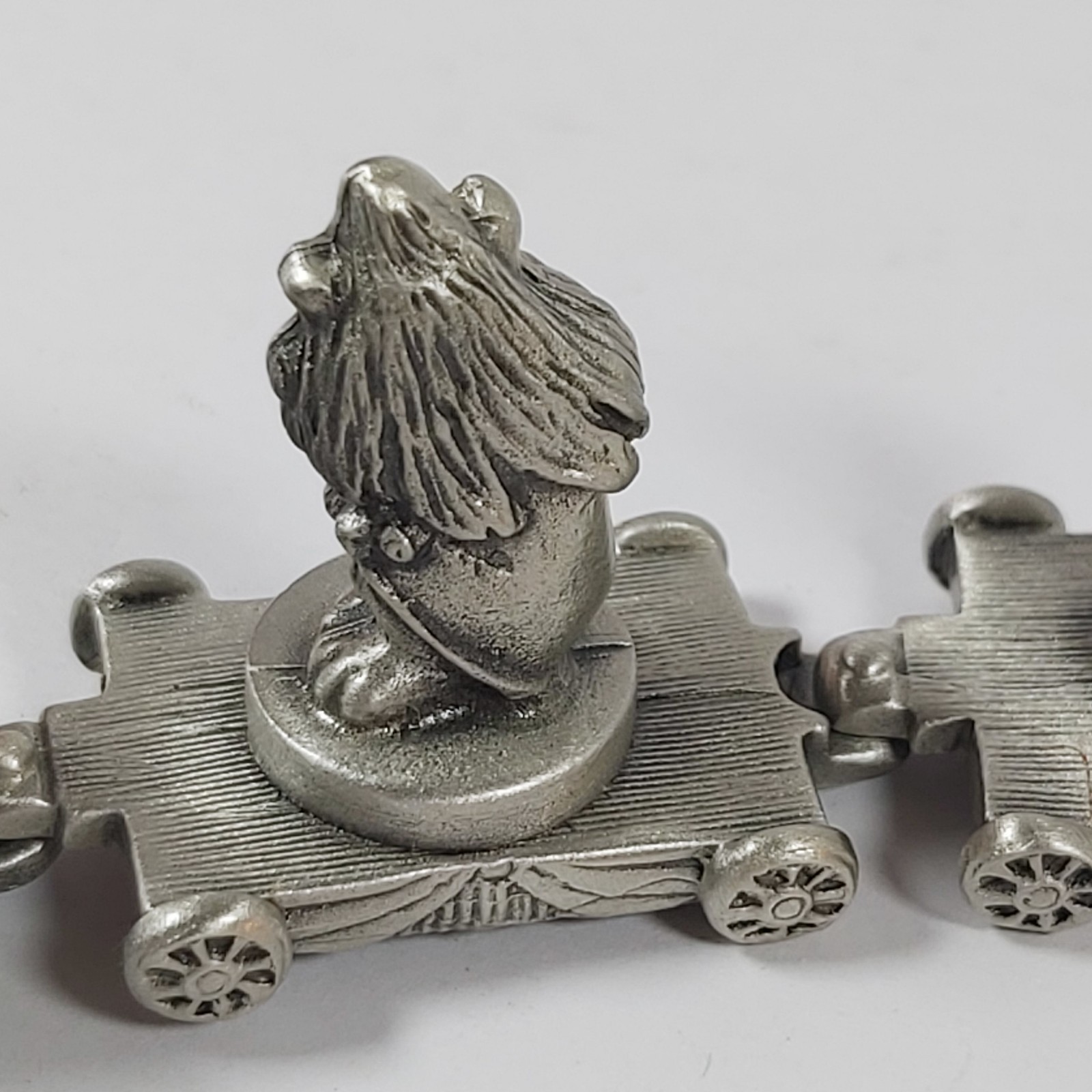 Wizard Of Oz Miniature 6 Piece Pewter Train Set L. Frank Baum Family Trust