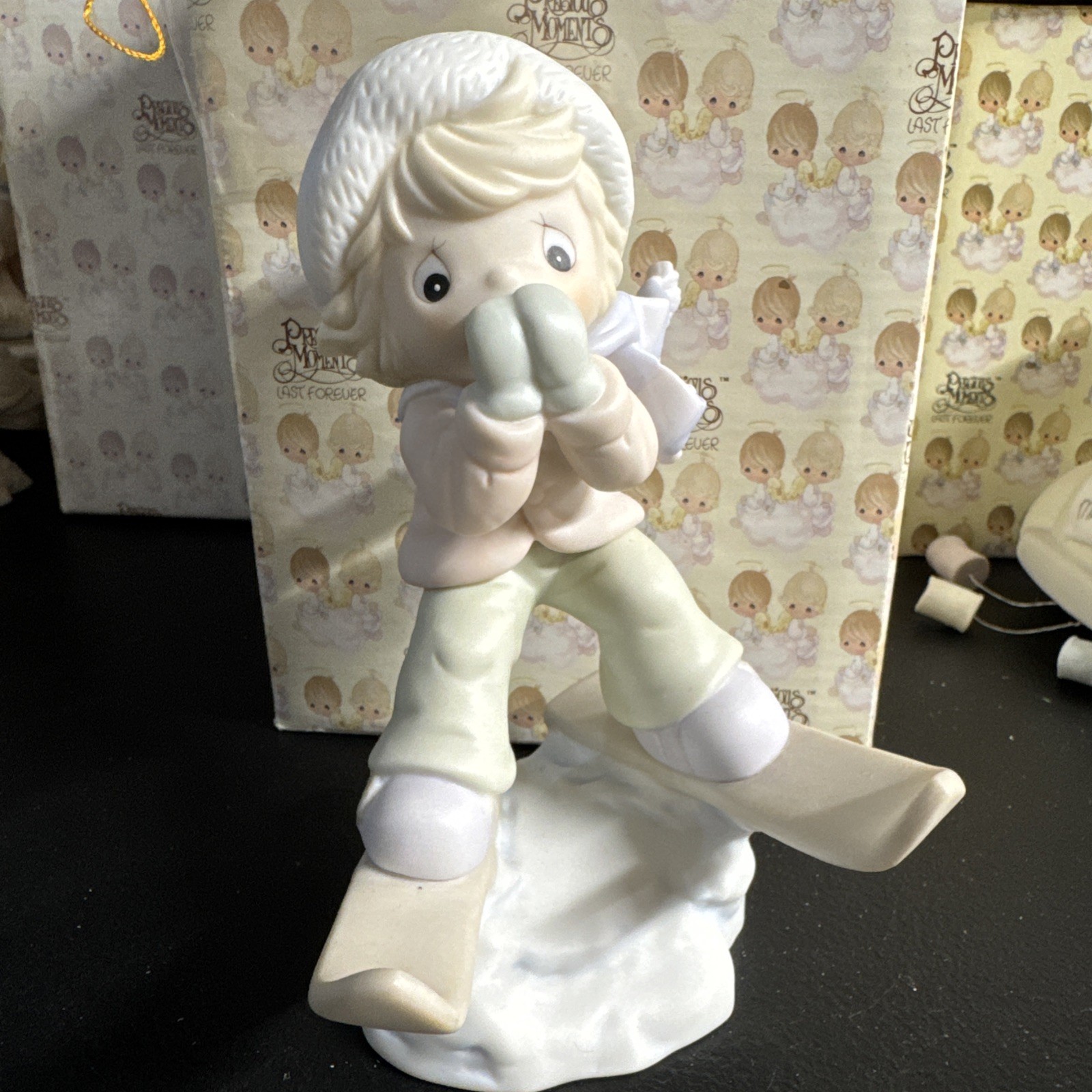 Precious Moments Figurine Its So Uplifting To Have A Friend Like You 524905.~