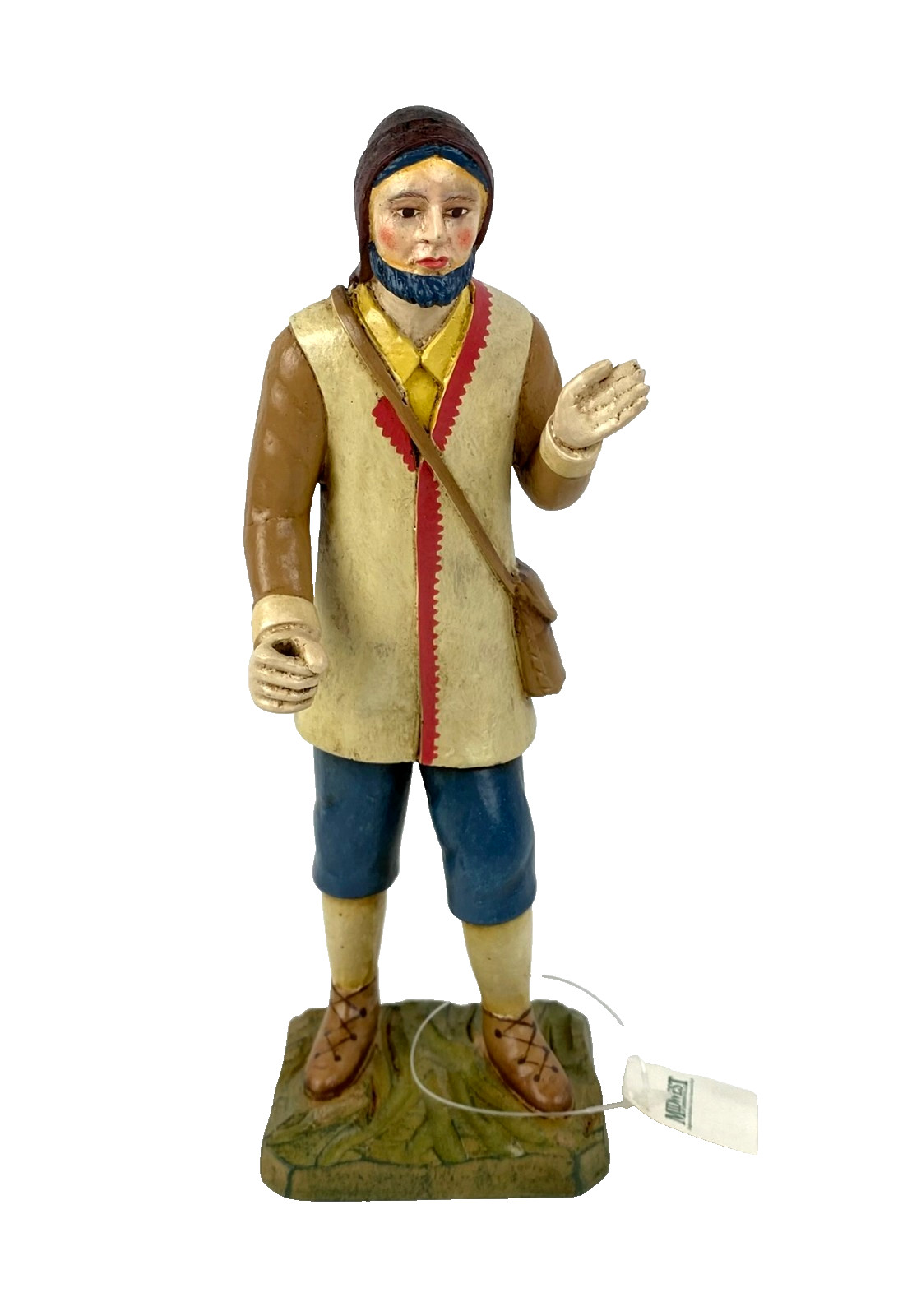 Midwest of Cannon Falls Shepherd Sculpture Figurine 9.5″ Handpainted Rare Art