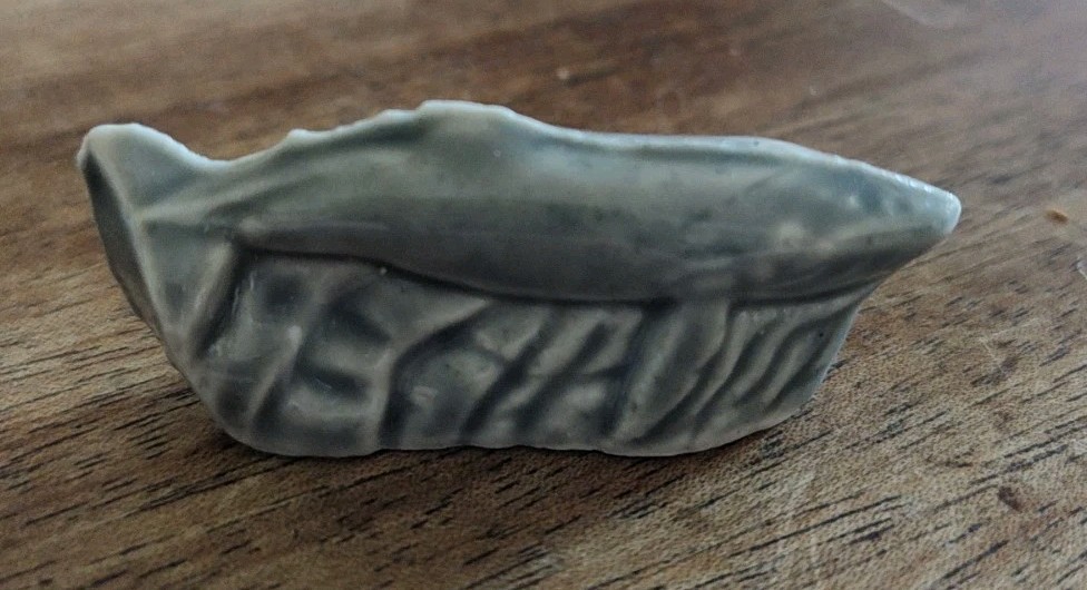 Wade Whimsies Humpback Whale Mini Ceramic Porcelain Figure