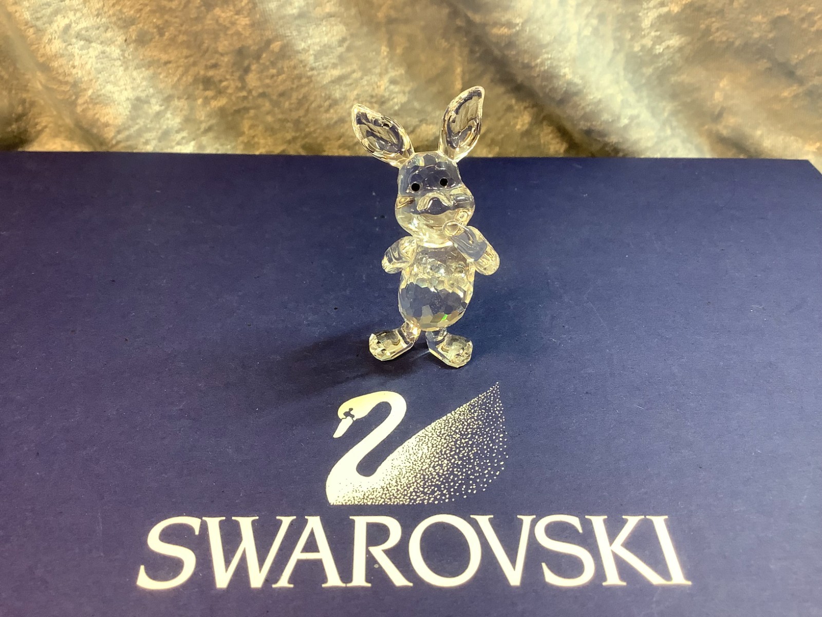 Swarovski Disney Set: Winnie the Pooh, Eeyore, Piglet, Tigger, & Plaque. MIB+COA