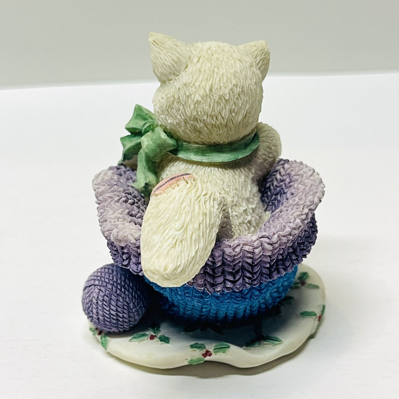 Calico Kittens 1997 “Hats Off To Friendship” Enesco Figurine Priscilla Hillman