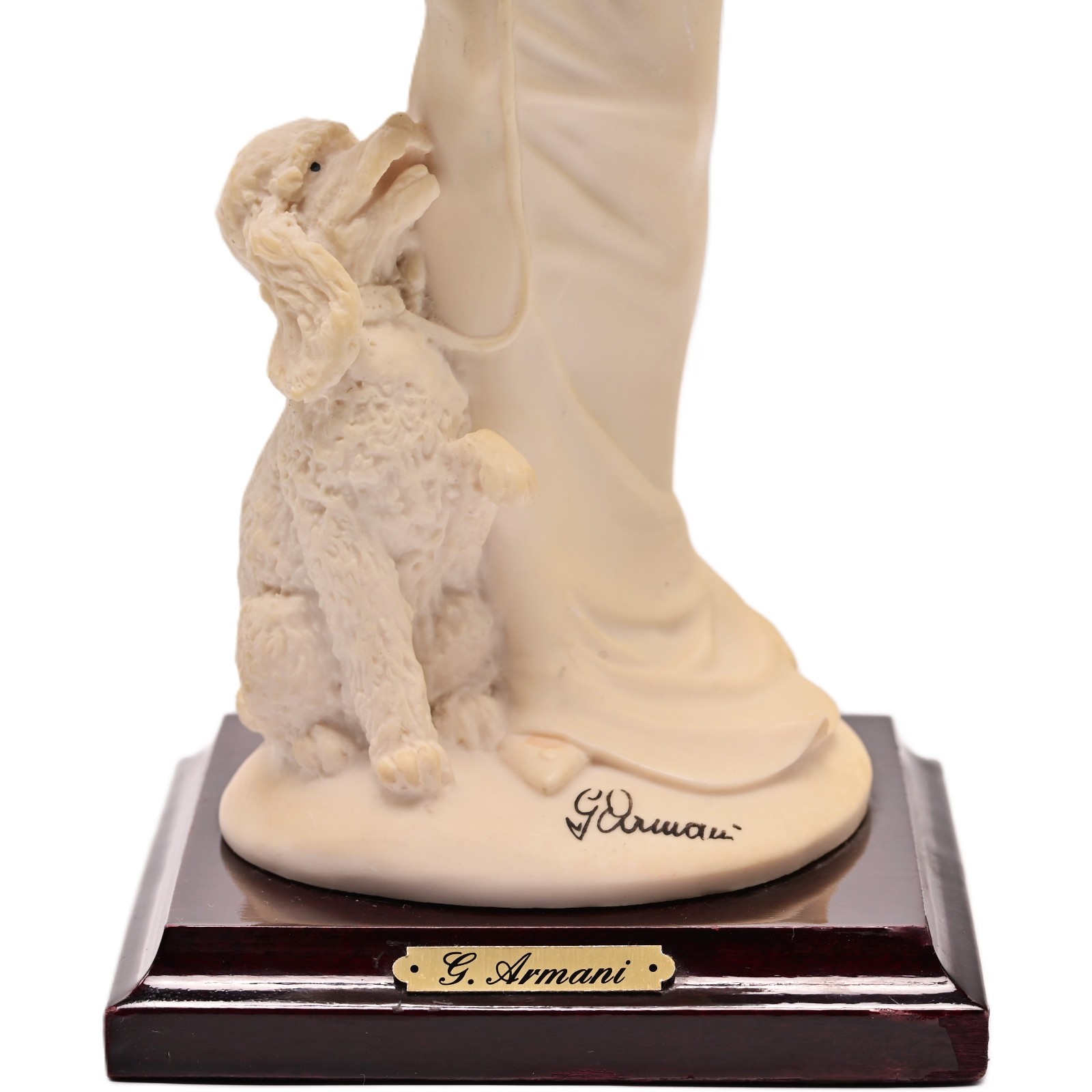 GIUSEPPE ARMANI Original Vintage Signed Capodimonte Sculpture Figurine Statue