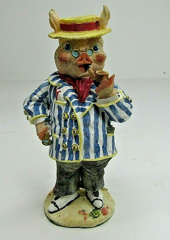 1993 The Victorian Collection 6″ VICTOR BACON Figurine w/Box